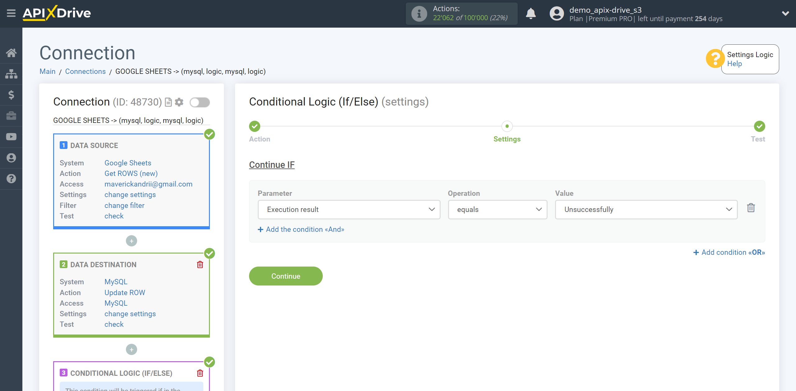 How to setup MySQL Update Row / Add Row | Assigning Fields