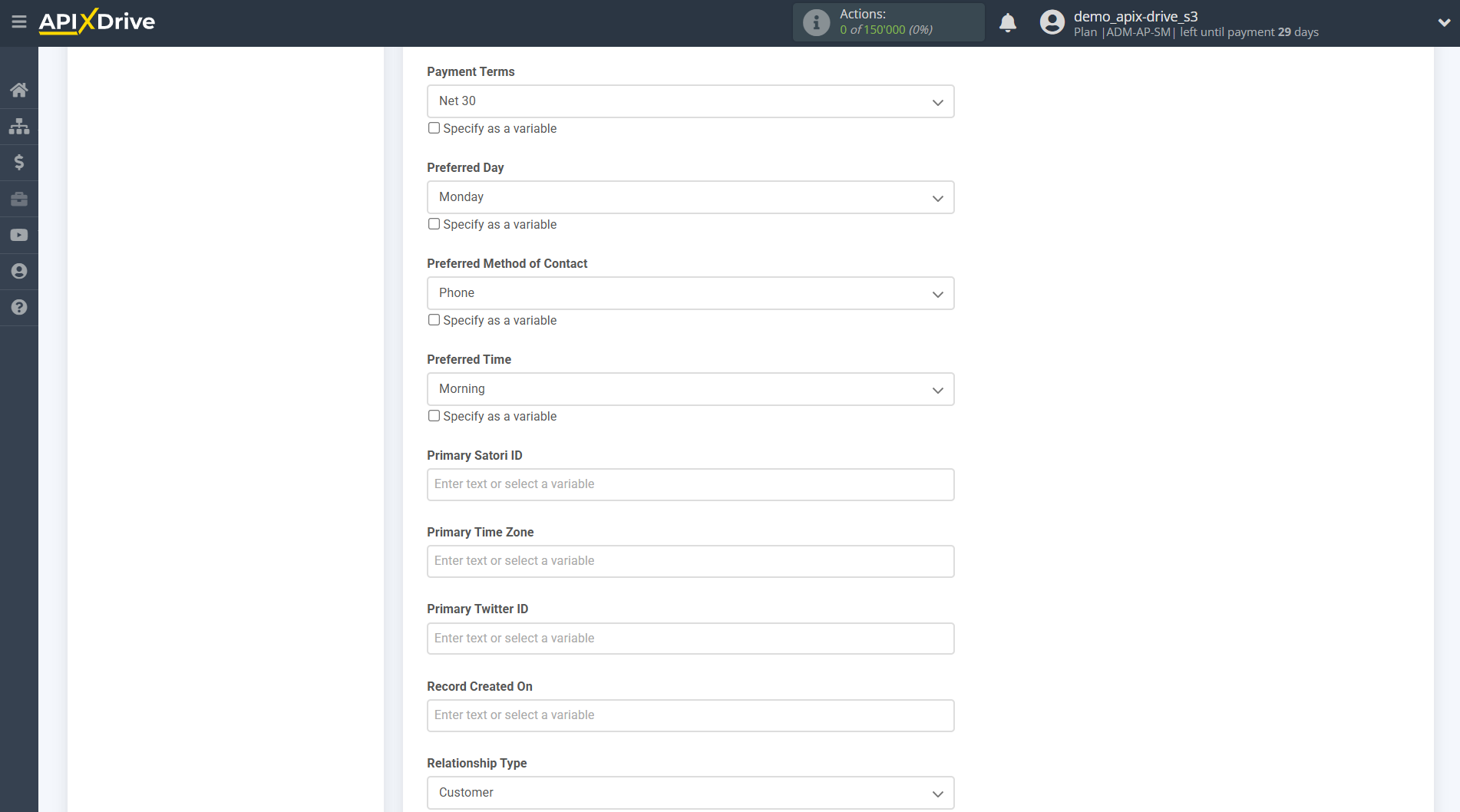 How to setup Microsoft Dynamics 365 Update Аccount / Create Аccount | Assigning Fields How to setup Microsoft Dynamics 365 Update Аccount / Create Аccount | Assigning Fields