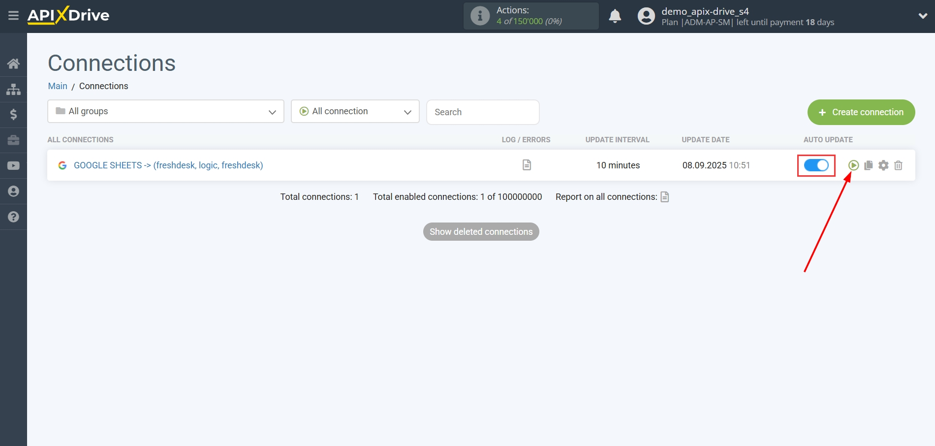 How to setup Freshdesk Update Ticket / Create Ticket | Enable auto-update