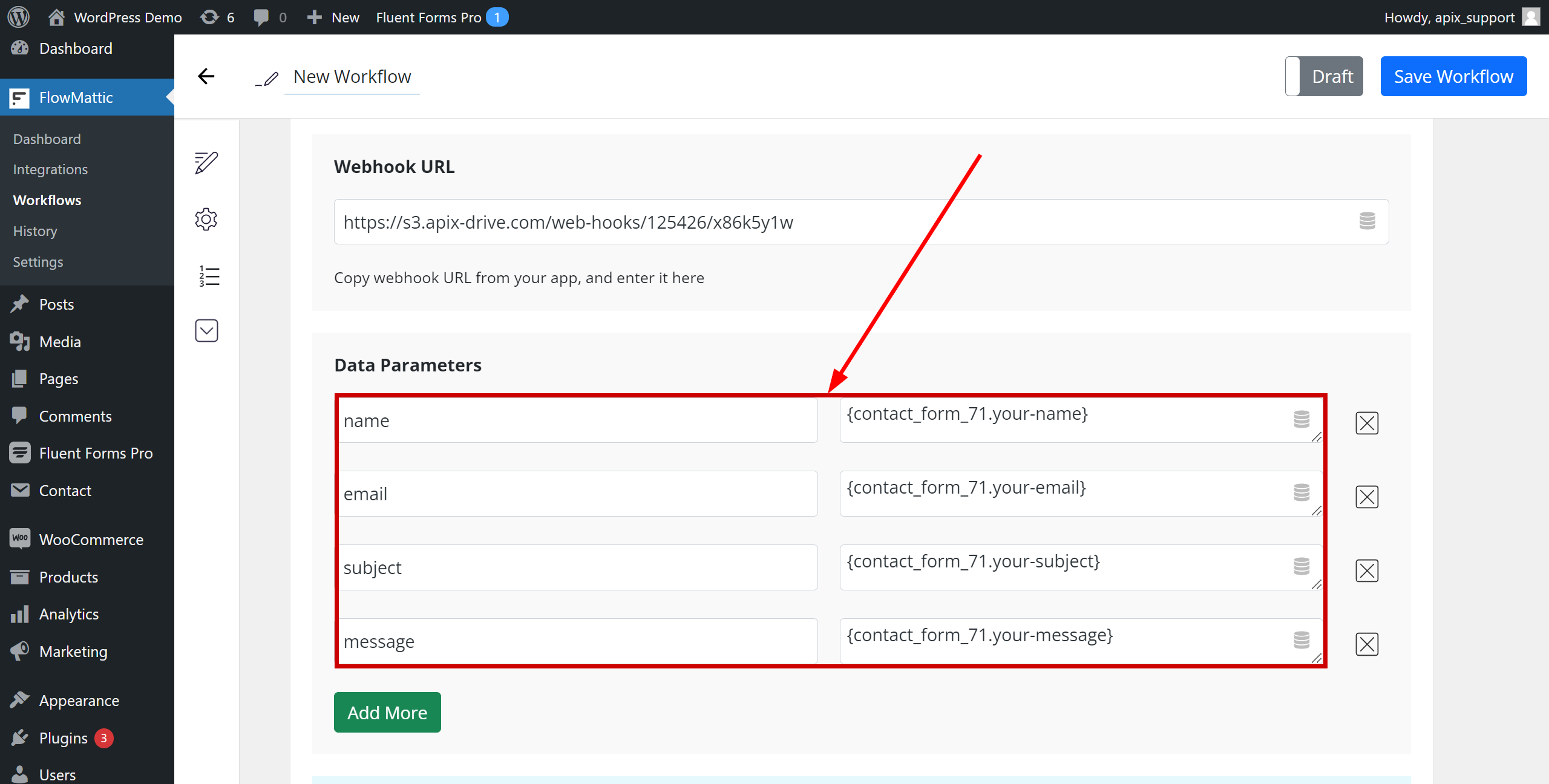 How to Connect FlowMattic as Data Source | Webhook Setup