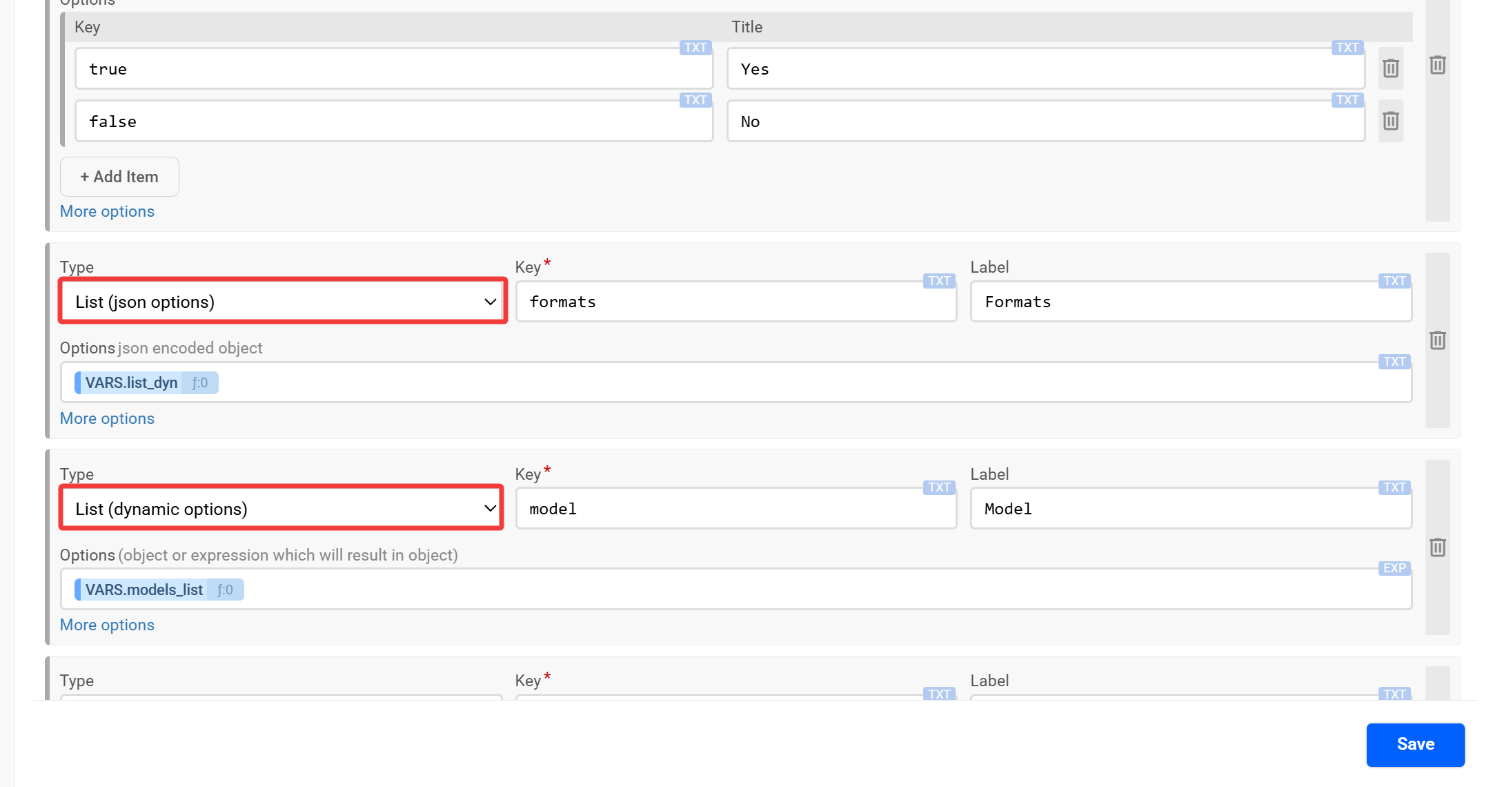 Add Input | Заповнення типів полів&nbsp;