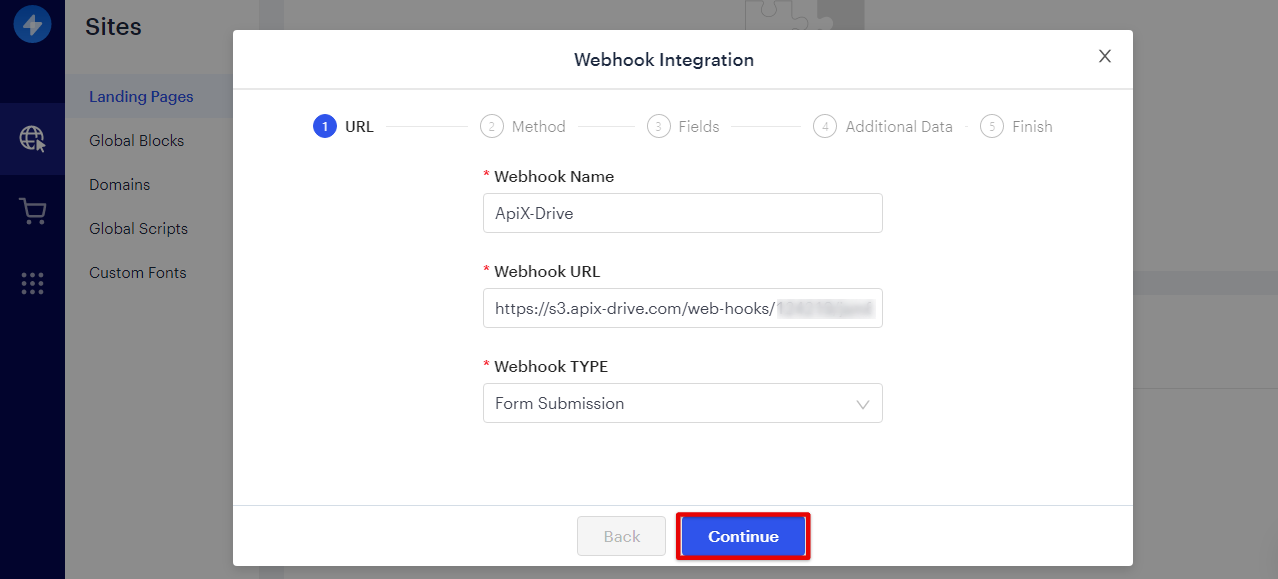 How to Connect Swipe Pages as Data Source | Setup data transfer