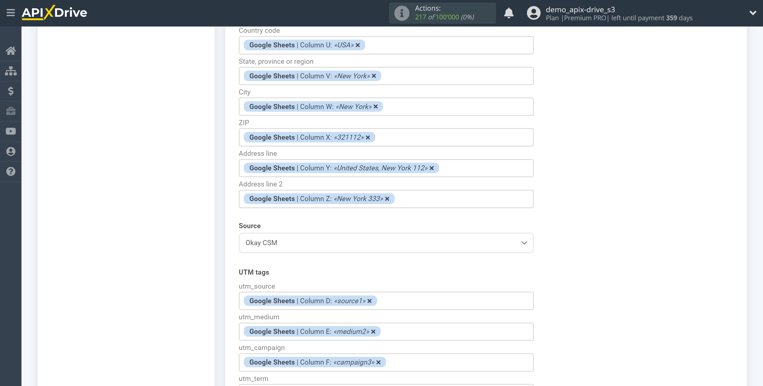 How to Connect KeyCRM as Data Destination | Assigning Fields