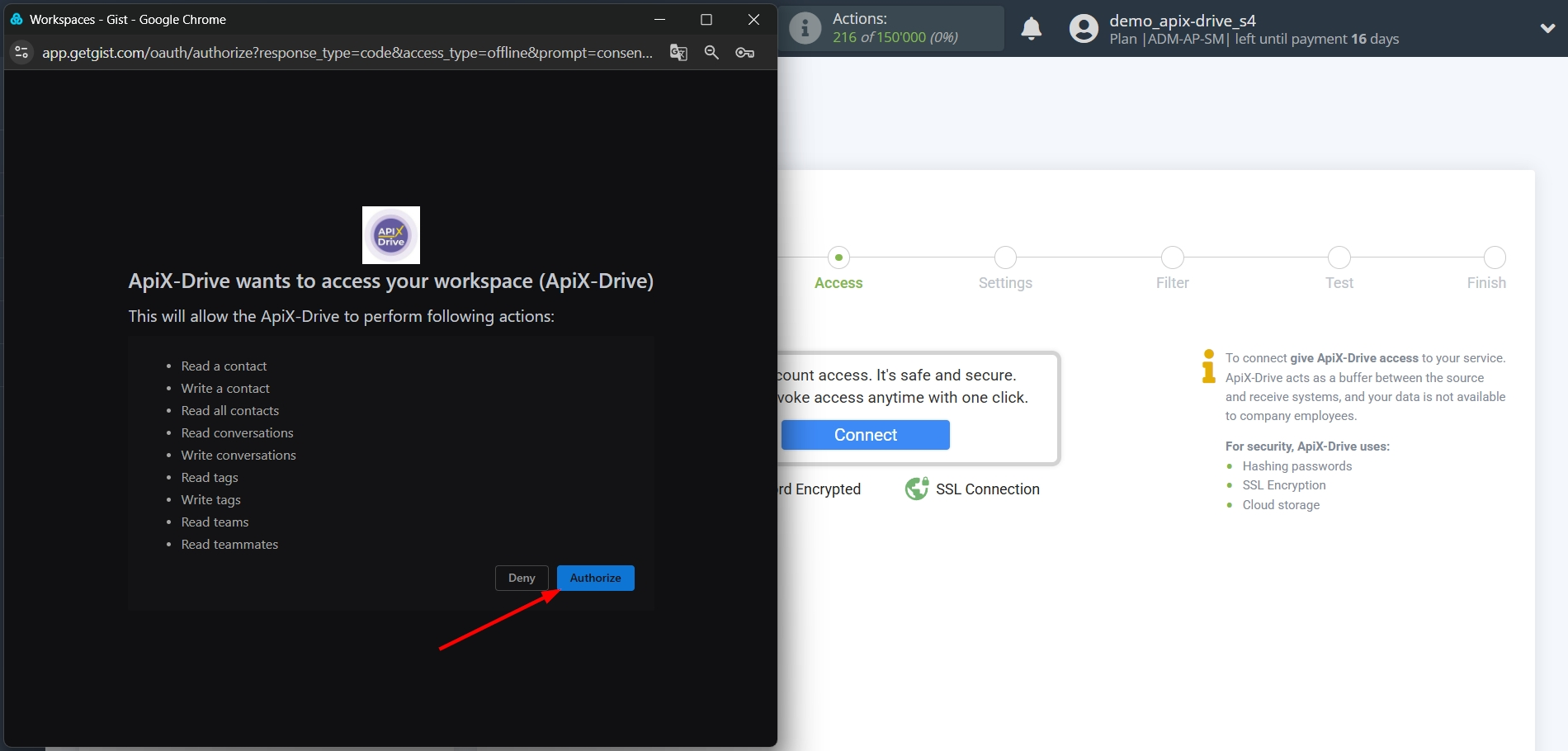 How to Connect Gist as Data Source | Authorization in Gist How to Connect Gist as Data Source | Authorization in Gist