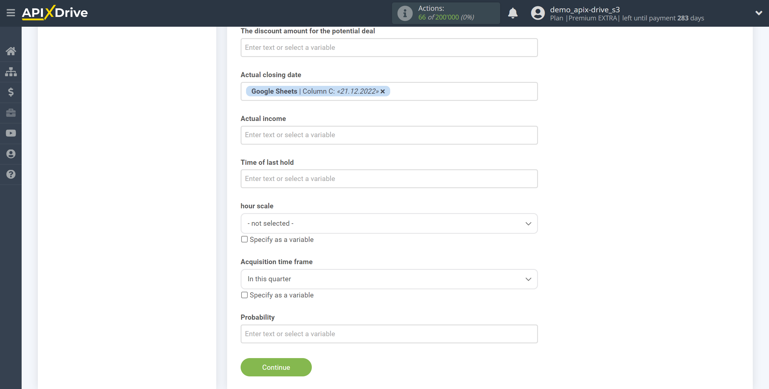 How to Connect Microsoft Dynamics 365 as Data Destination | Assigning Fields