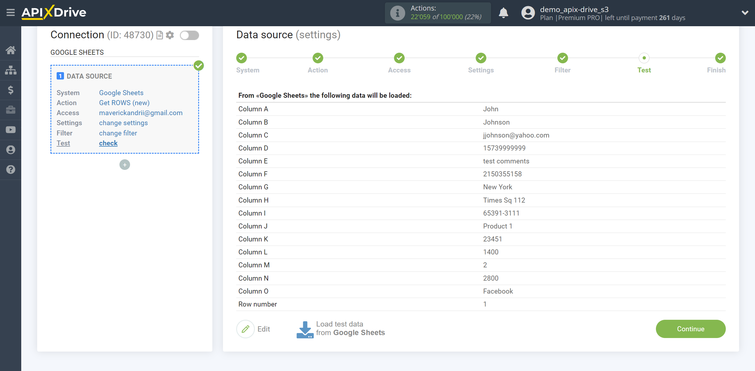 How to setup AirTable Update Row / Add Row | Test data