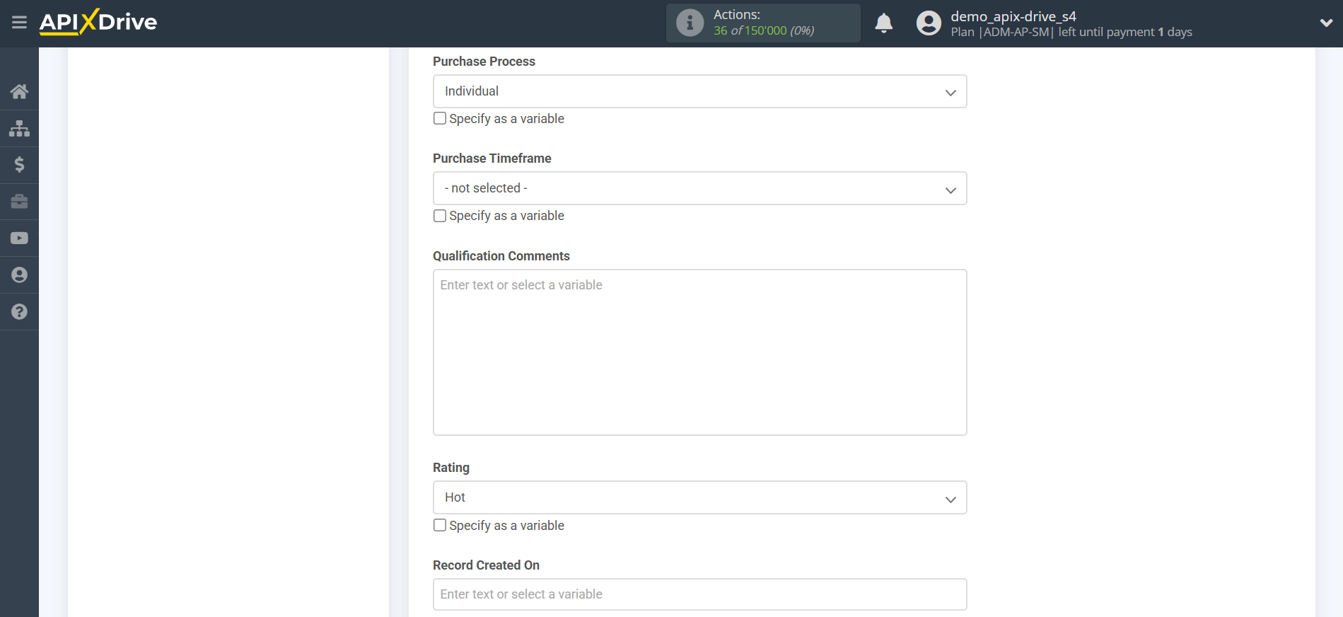 How to setup Microsoft Dynamics 365 Update Lead / Create Lead | Assigning Fields How to setup Microsoft Dynamics 365 Update Lead / Create Lead | Assigning Fields