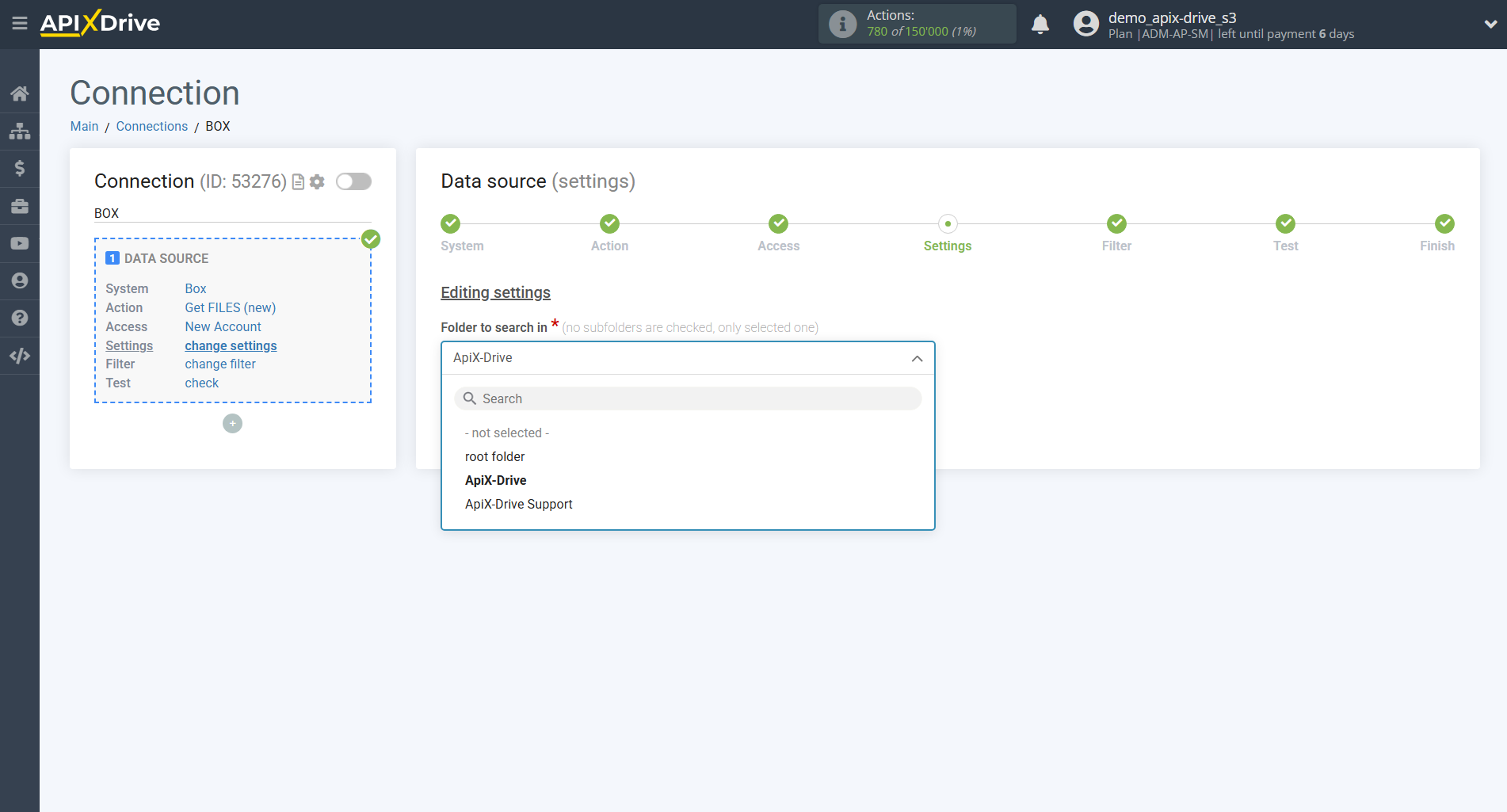 How to Connect Box as Data Source | Setup phase