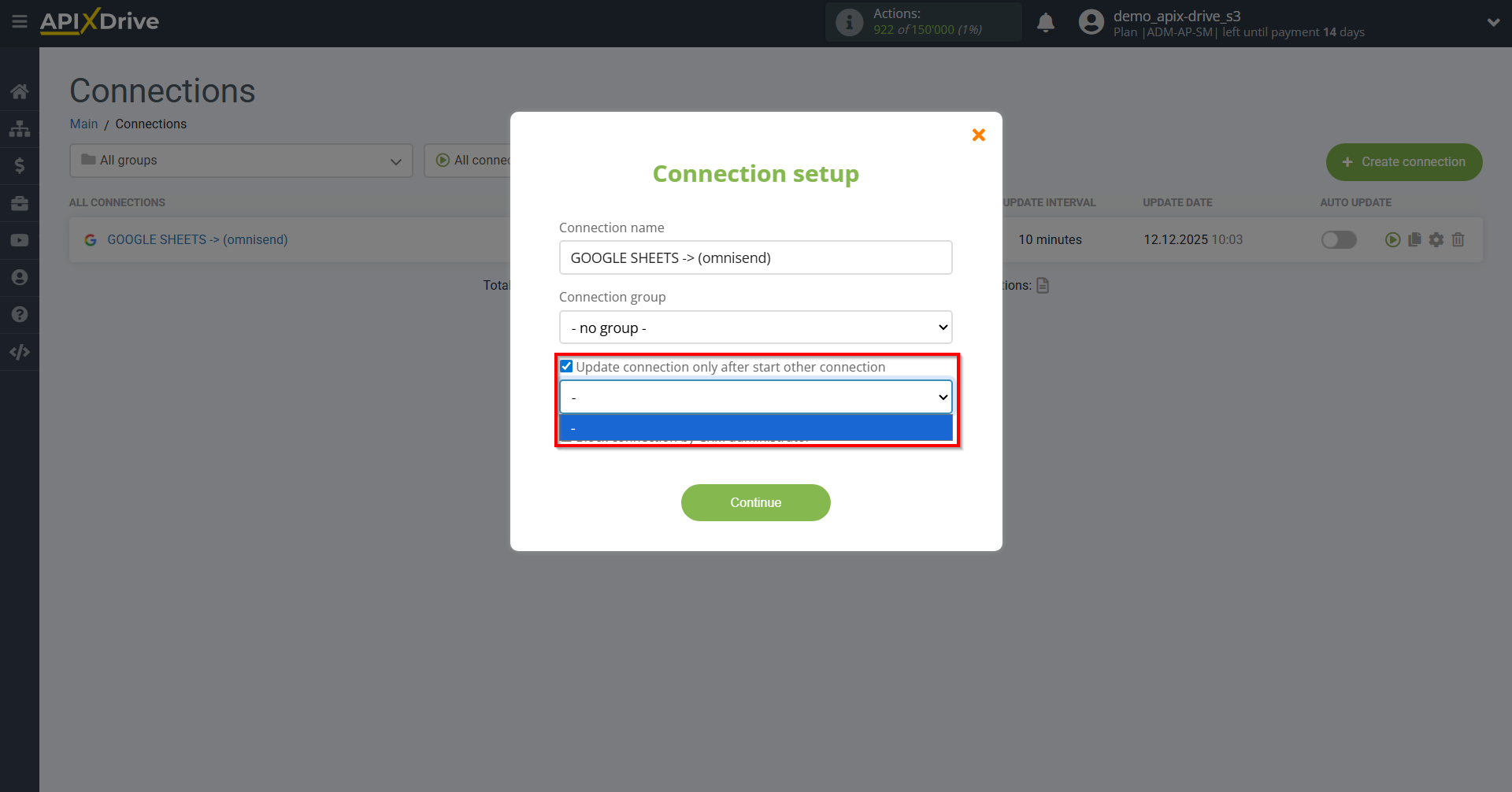 How to Connect Omnisend as Data Destination | Update Priority How to Connect Omnisend as Data Destination | Update Priority
