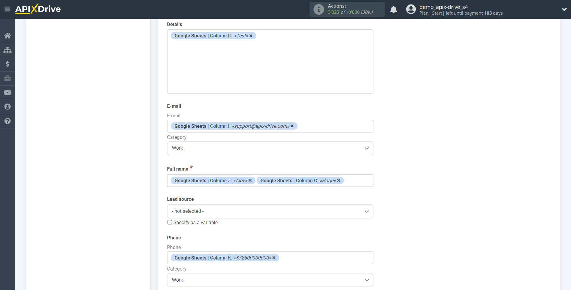 How to Connect Copper as Data Destination | Assigning Fields