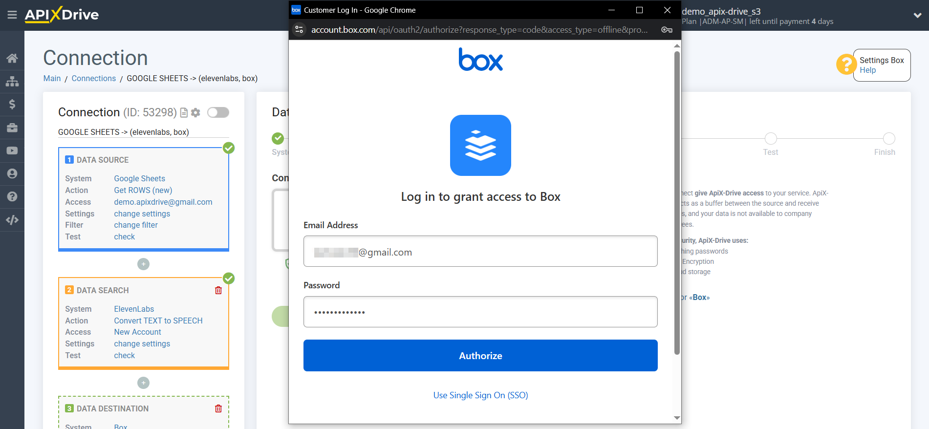 How to Connect Elevenlabs as Data Search | Connecting Box account
