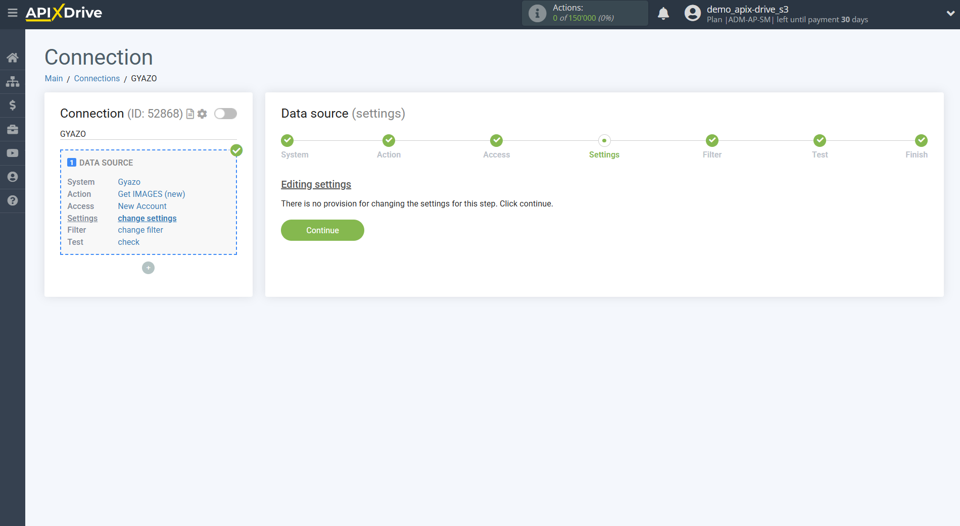 How to Connect Gyazo as Data Source | Setup phase How to Connect Gyazo as Data Source | Setup phase