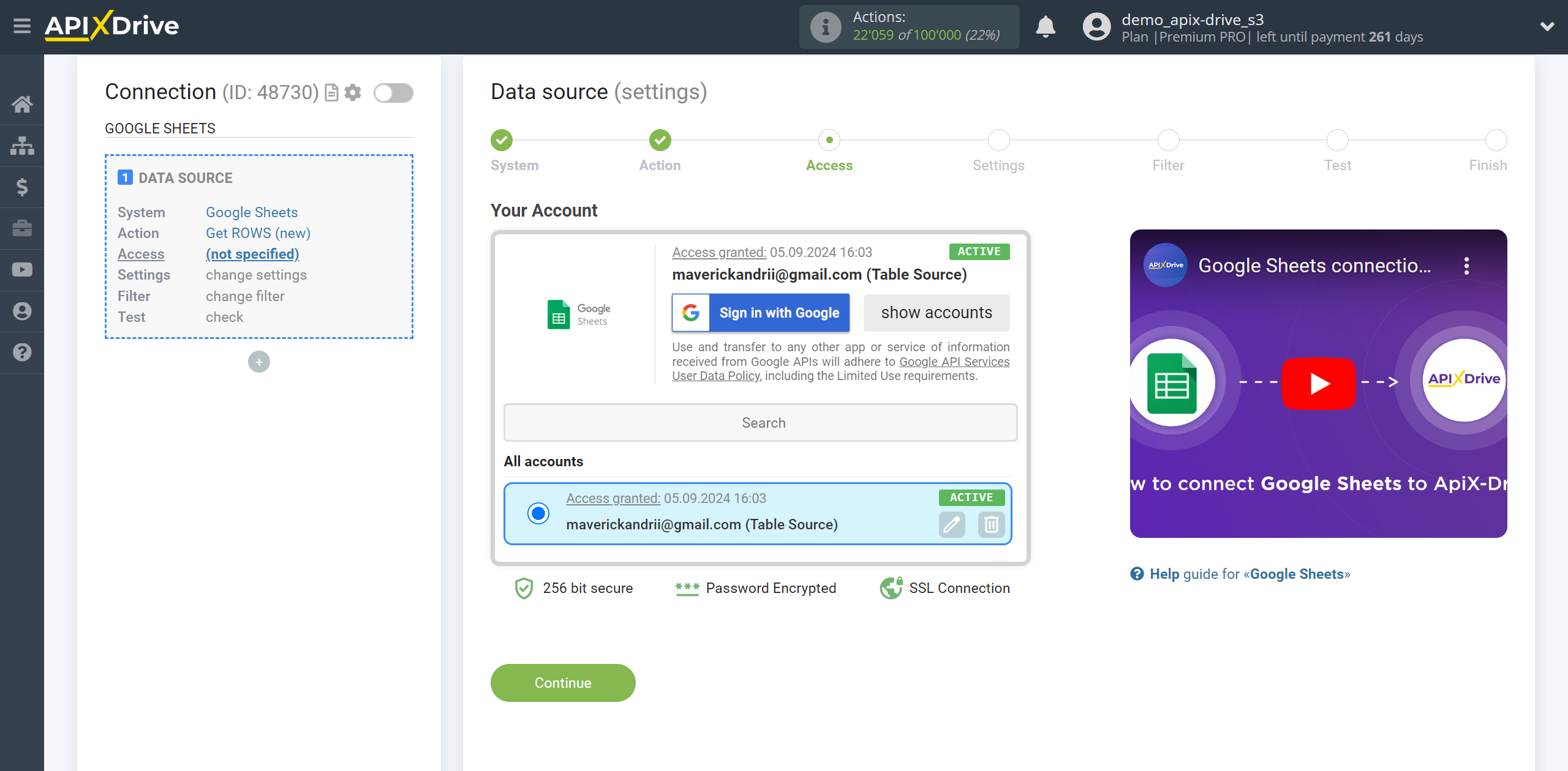 How to setup AirTable Update Row / Add Row | Account selection