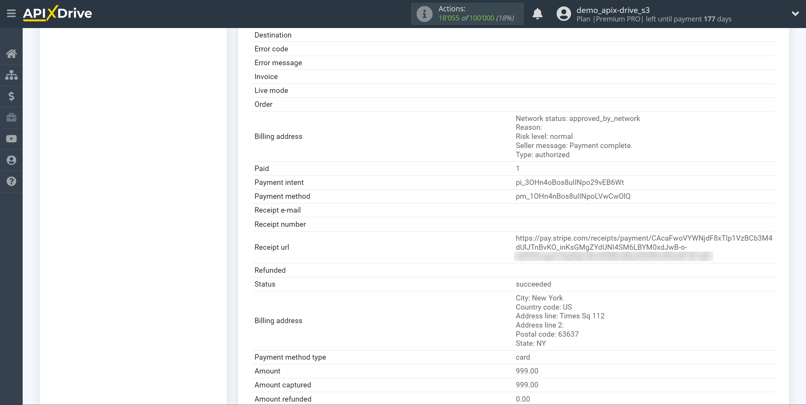 How to Connect Stripe as Data Source | Test data