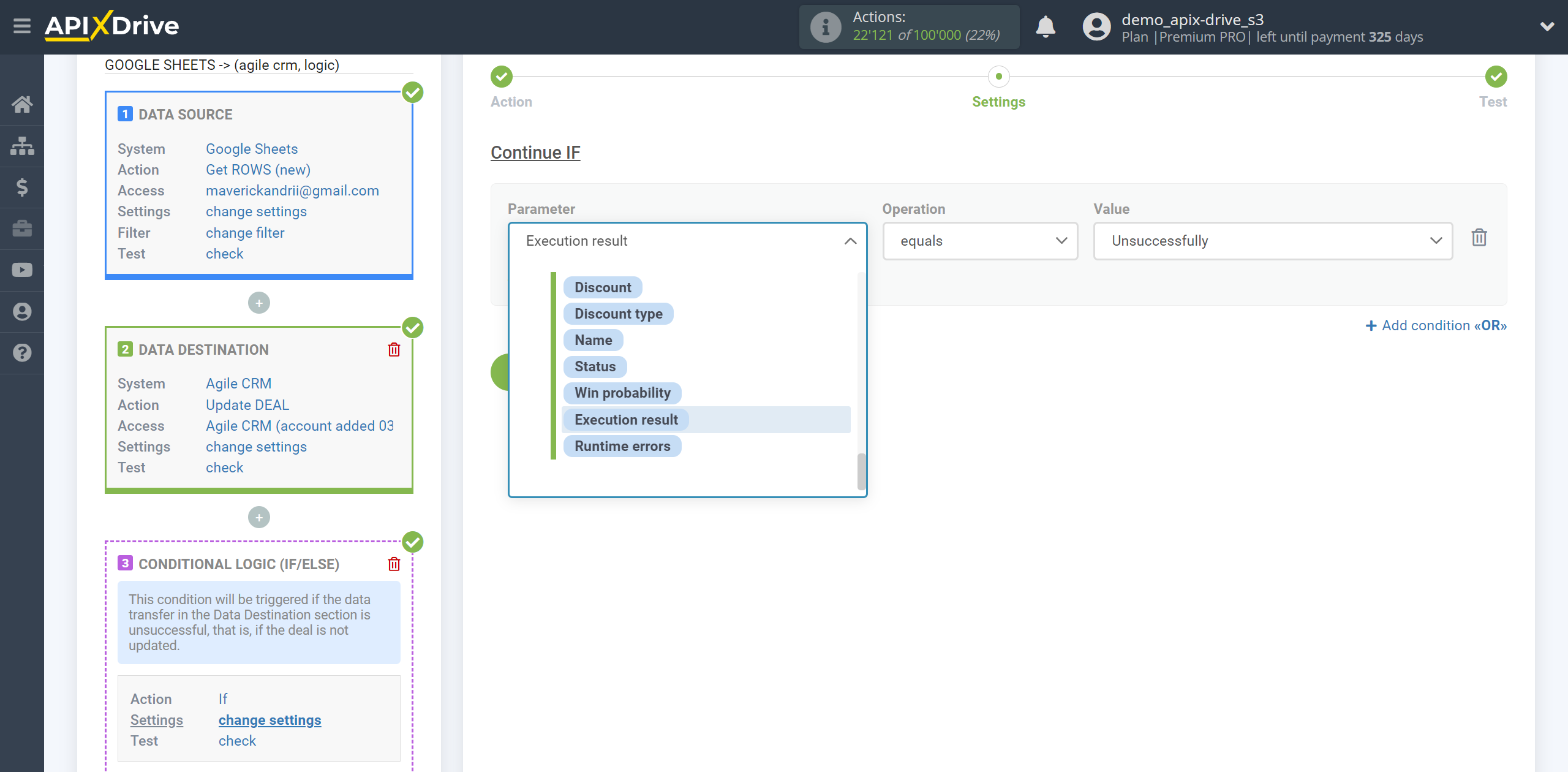 How to setup AgileCRM Update Deal / Create Deal | Assigning Fields