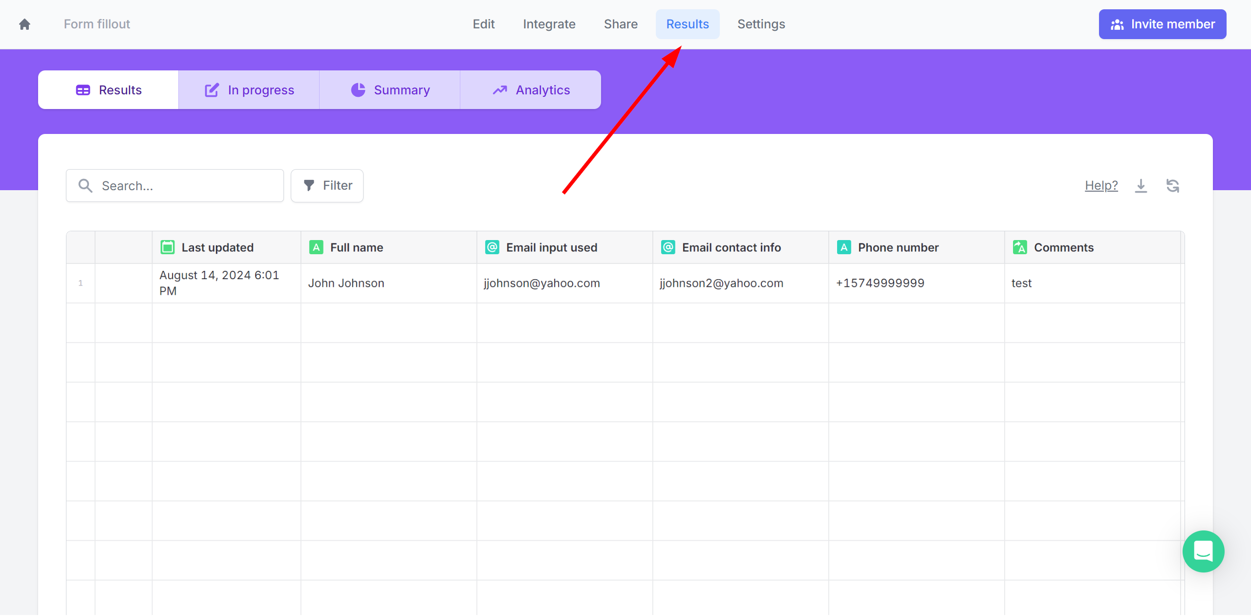 How to Connect Fillout as Data Source | Generating test data from a form