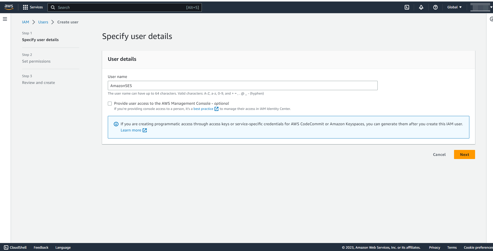 How to Connect Amazon SES as Data Source | Connection setup