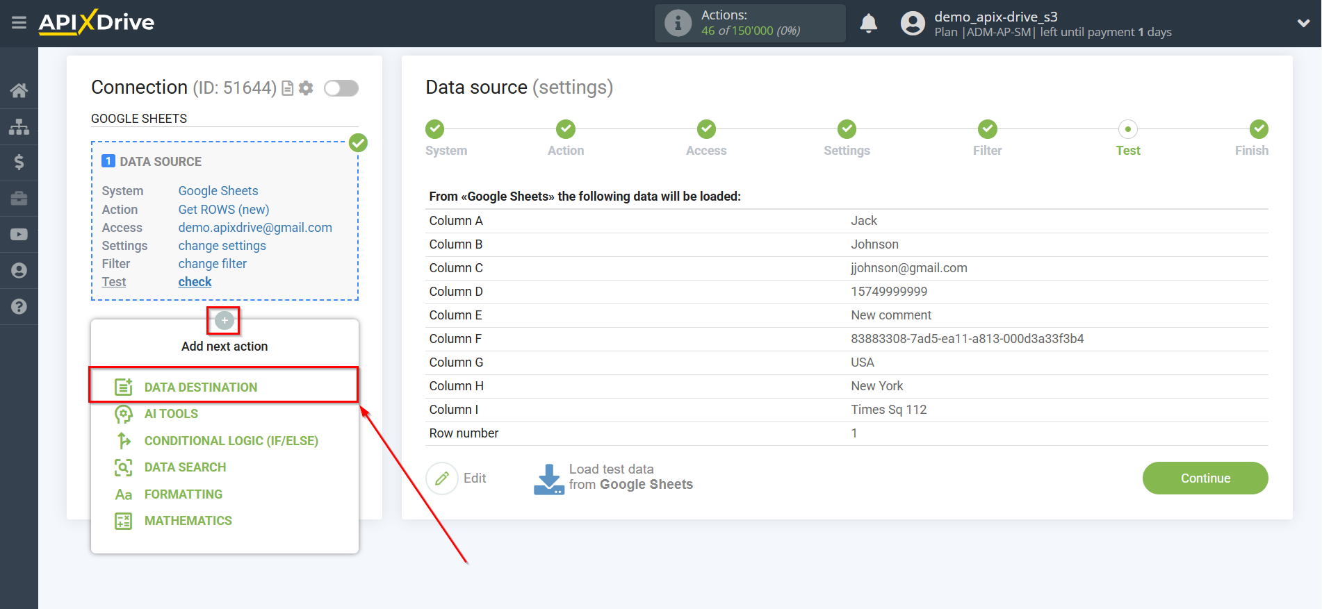How to setup Microsoft Dynamics 365 Update Contact / Create Contact | Start setting up Data Destination How to setup Microsoft Dynamics 365 Update Contact / Create Contact | Start setting up Data Destination