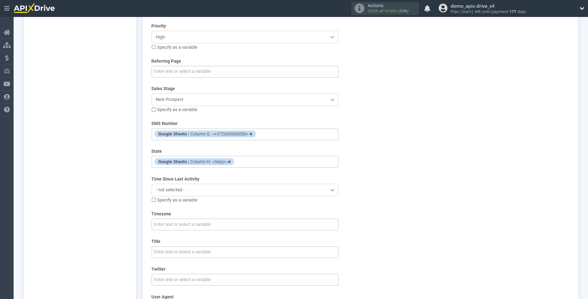 How to Connect Ontraport as Data Destination | Assigning fields