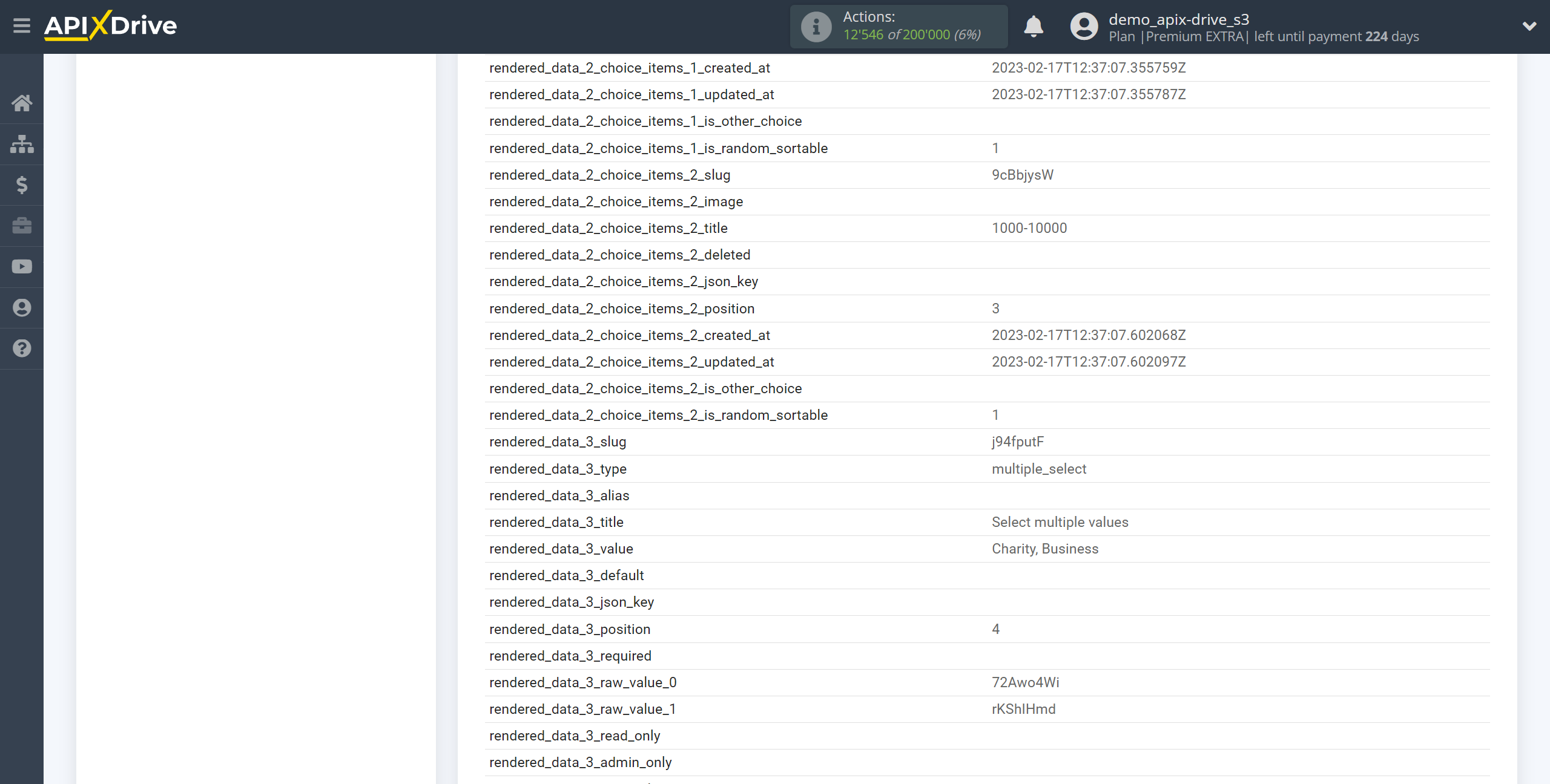 How to Connect Formaloo as Data Source | Test data