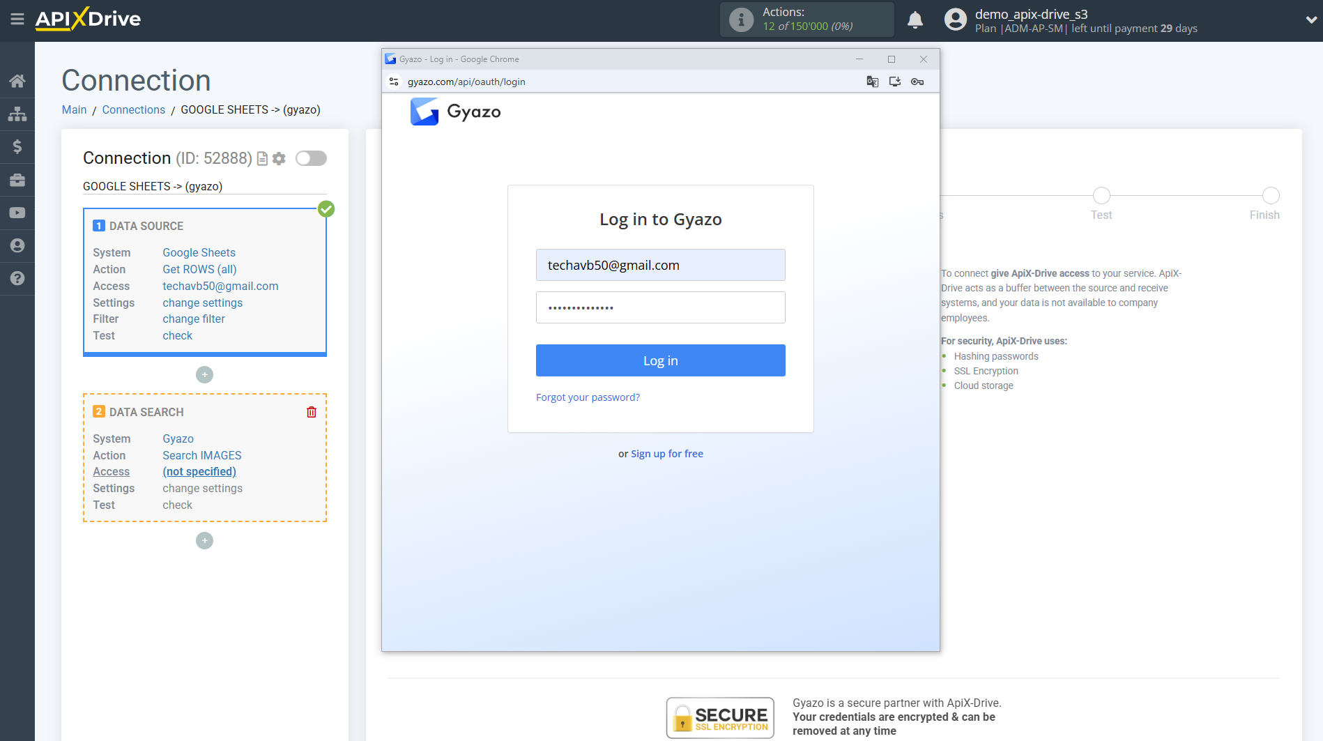 Setting up Gyazo IMAGES Search in Google Sheets | Account connection Setting up Gyazo IMAGES Search in Google Sheets | Account connection