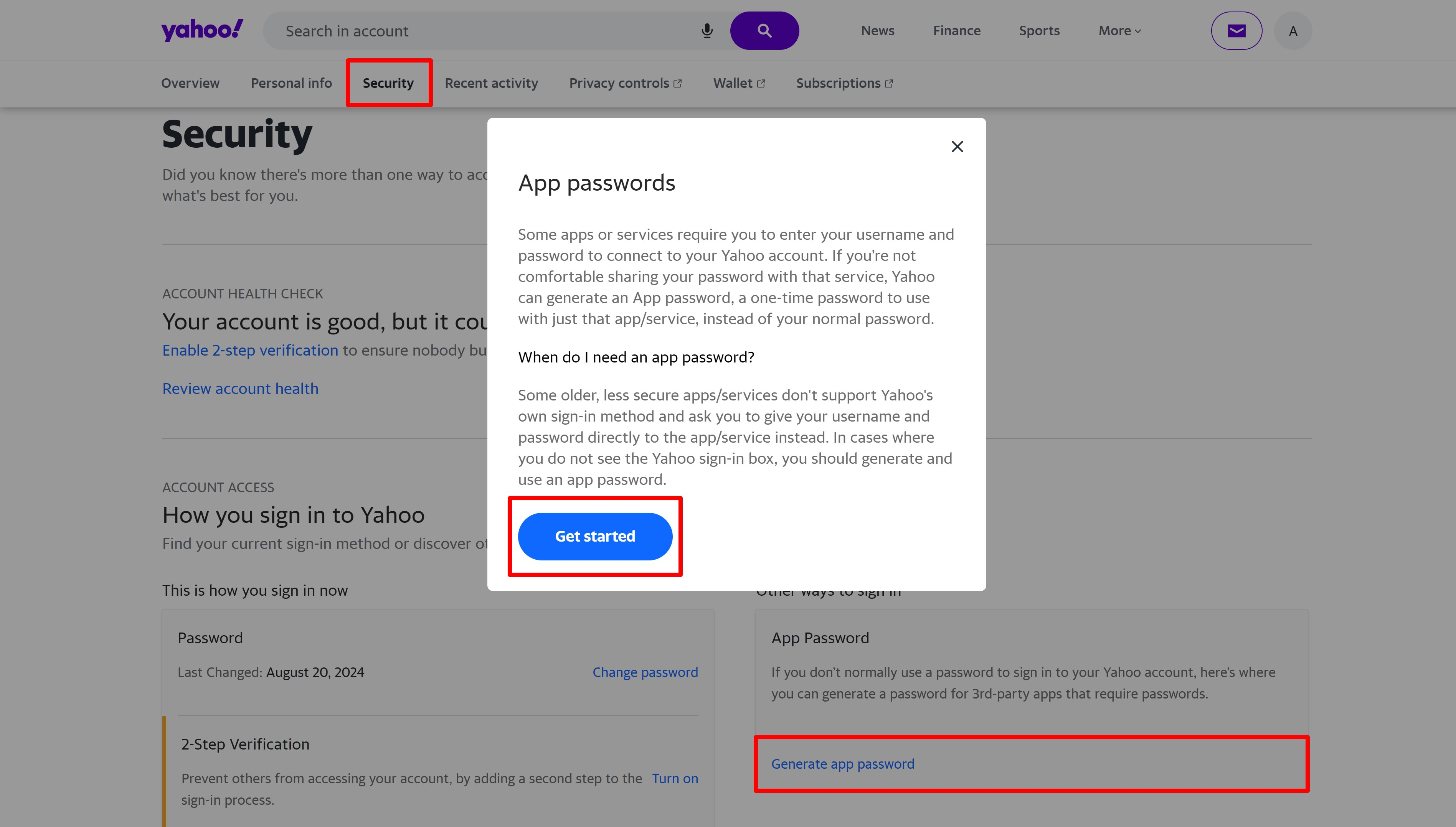 How to Connect Yahoo! as Data Source | Yahoo! account setup