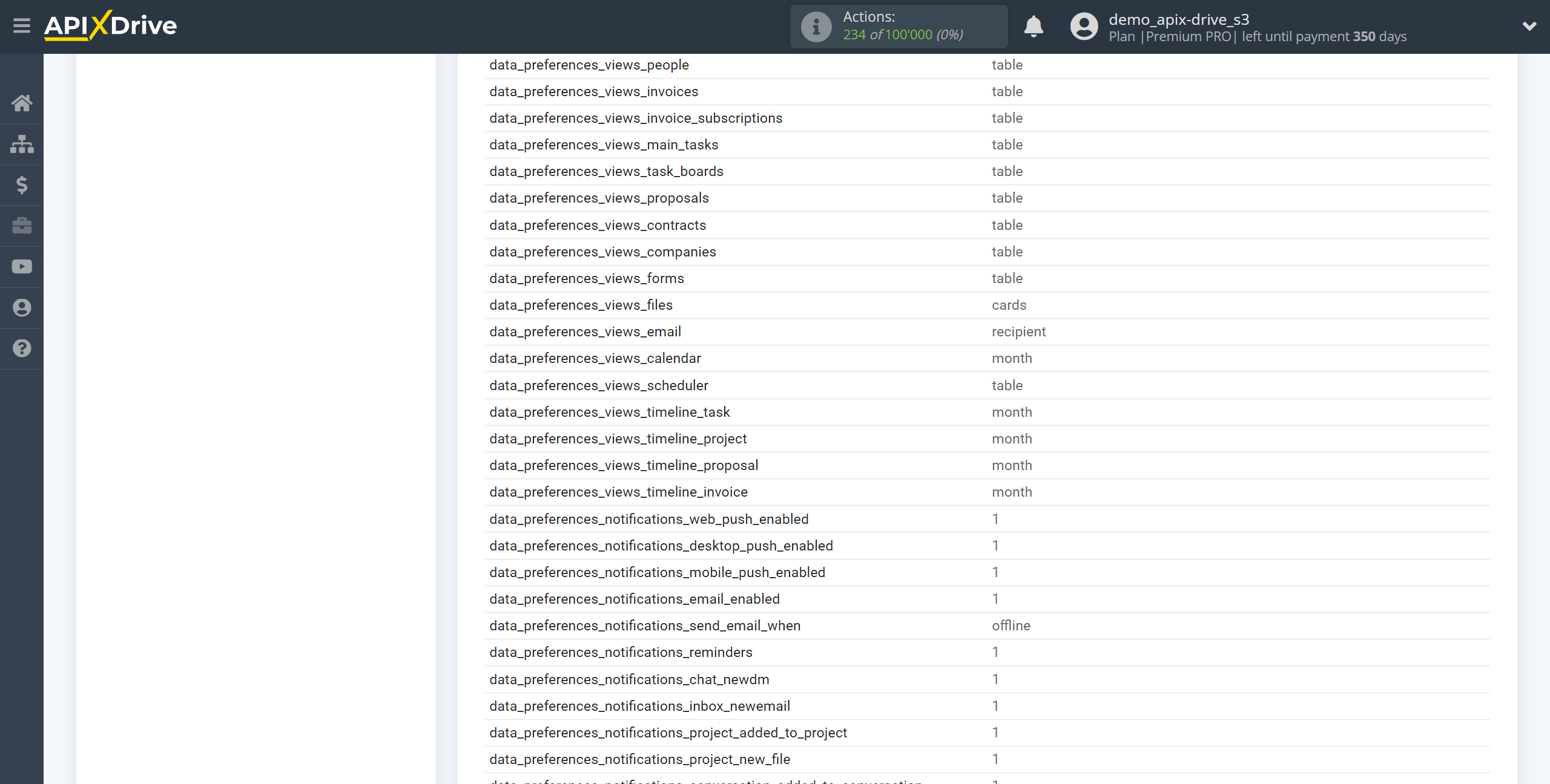 How to Connect Plutio as Data Source | Test data