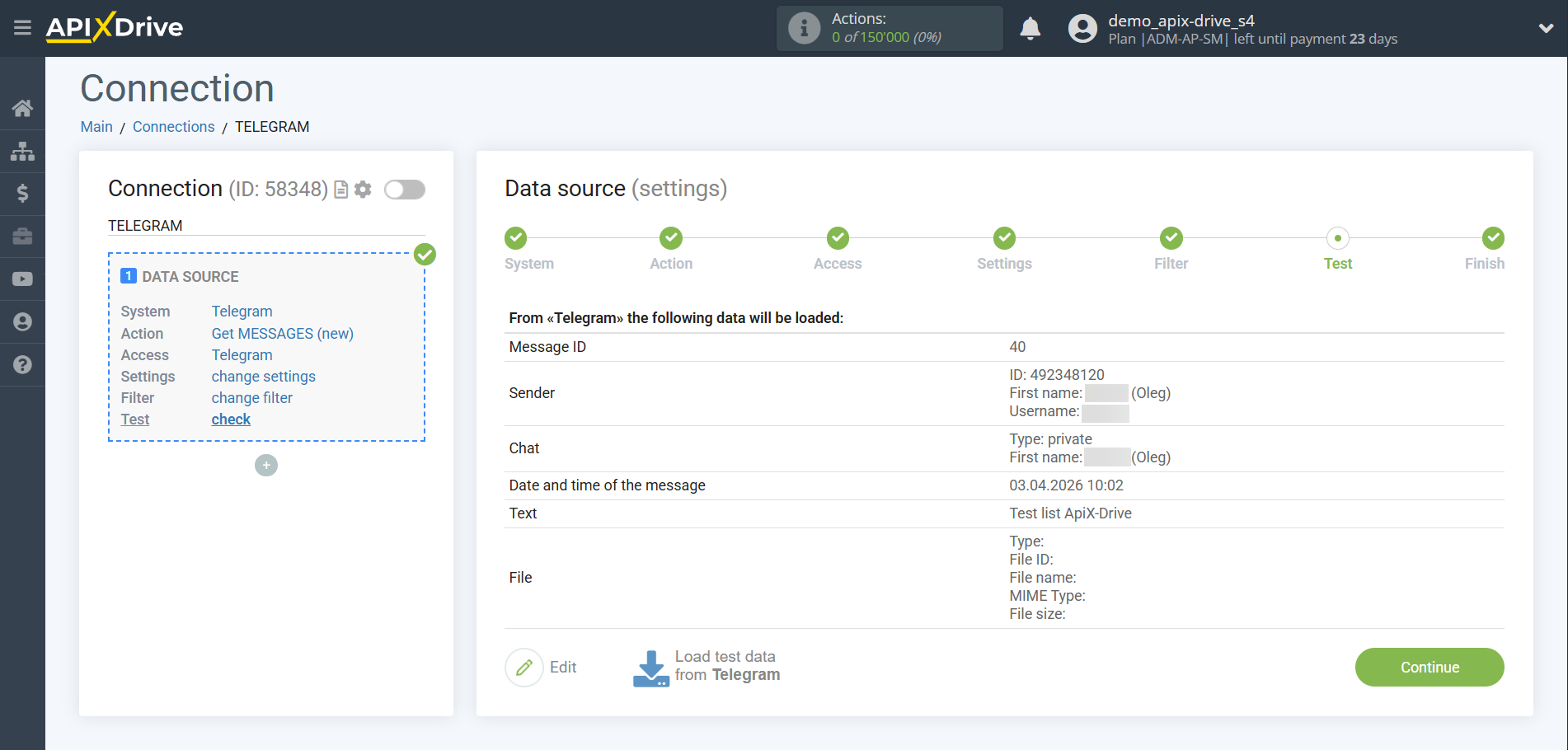 How to Connect Telegram as Data Source | Data Test How to Connect Telegram as Data Source | Data Test