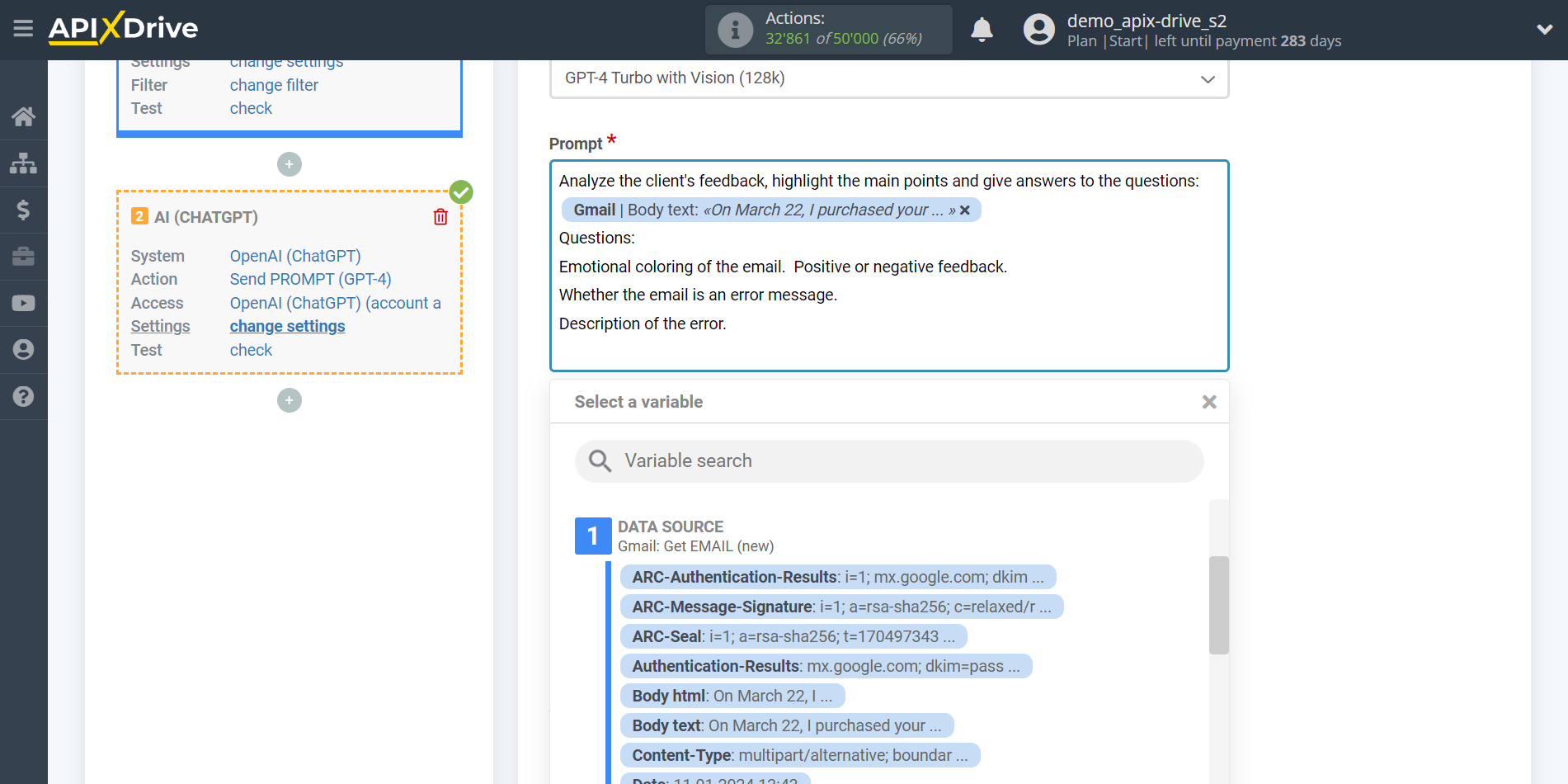 Setting up analyze emails with OpenAI (ChatGPT) | Setting up OpenAI (ChatGPT)