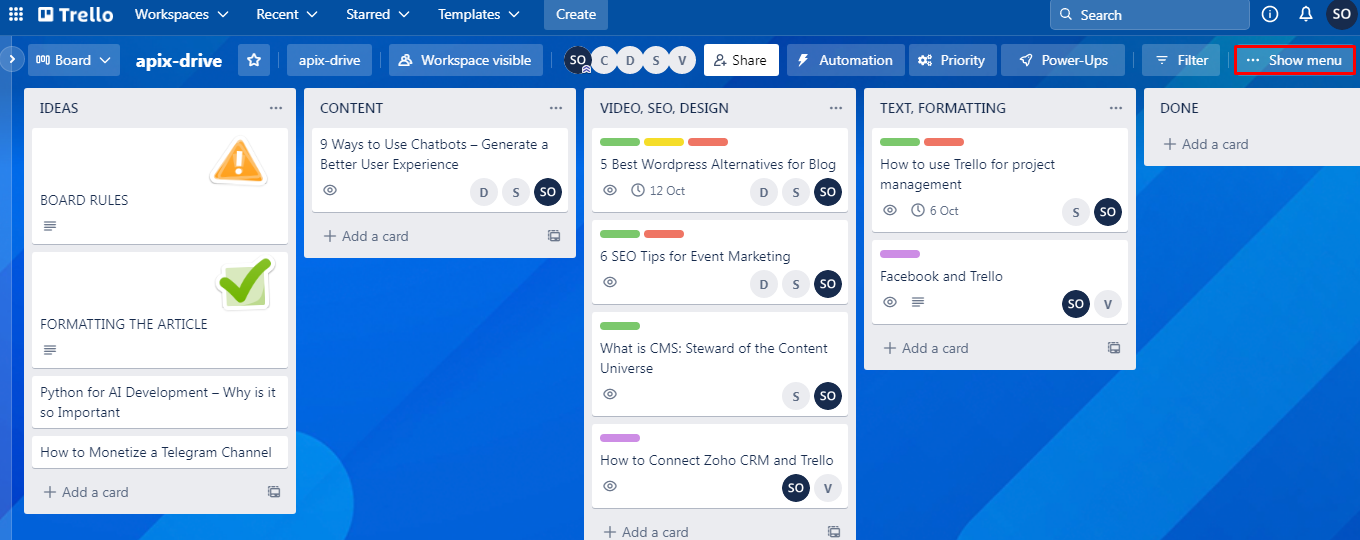 How to copy a Trello board Step by step instruction