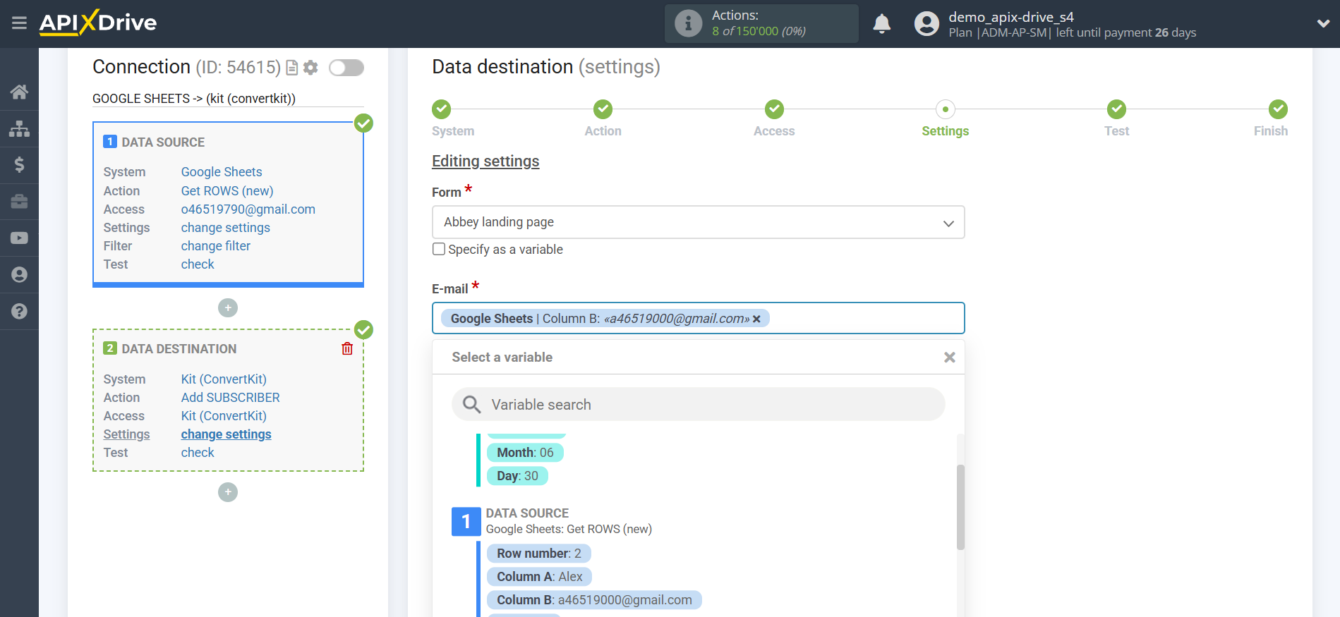 How to Connect Kit (ConvertKit) as Data Destination | Assigning fields How to Connect Kit (ConvertKit) as Data Destination | Assigning fields