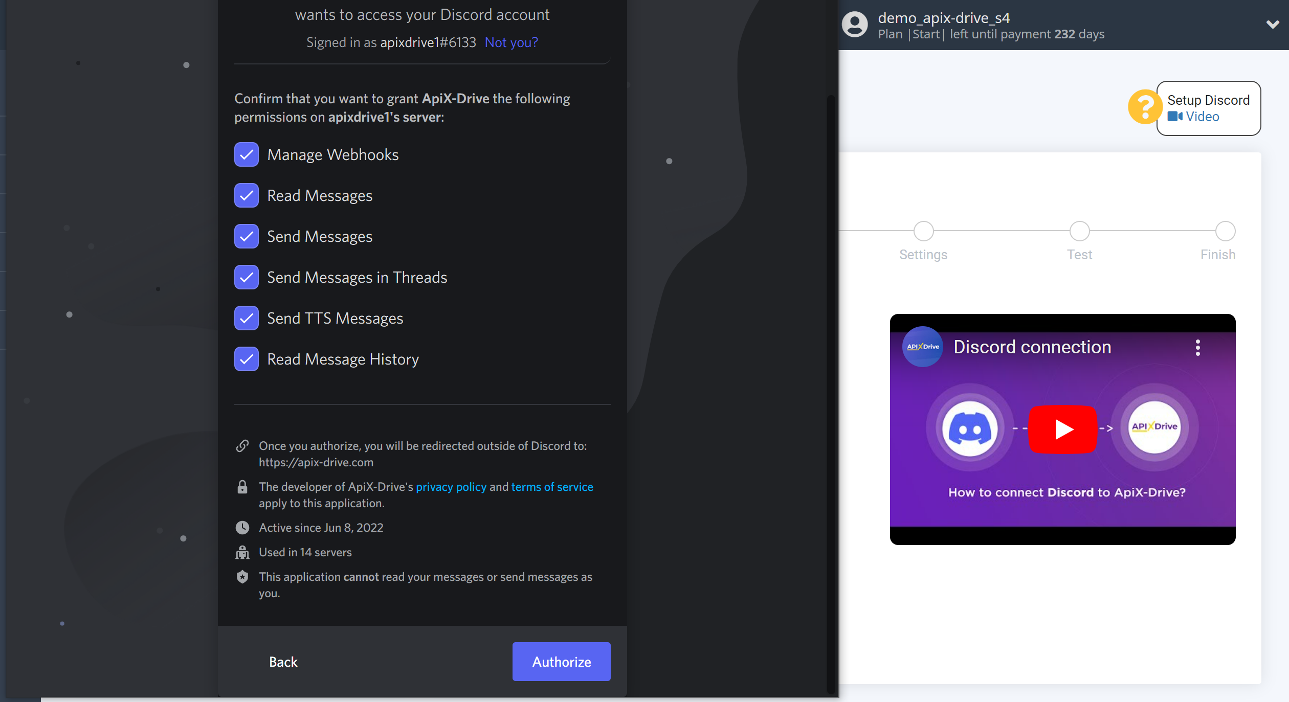 How to Connect Discord as Data Source | Authorization in Discord