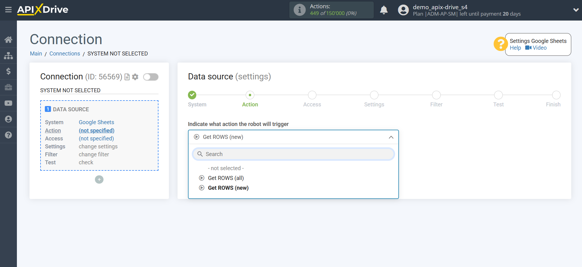 Setting up Groq in Google Sheets | System selection