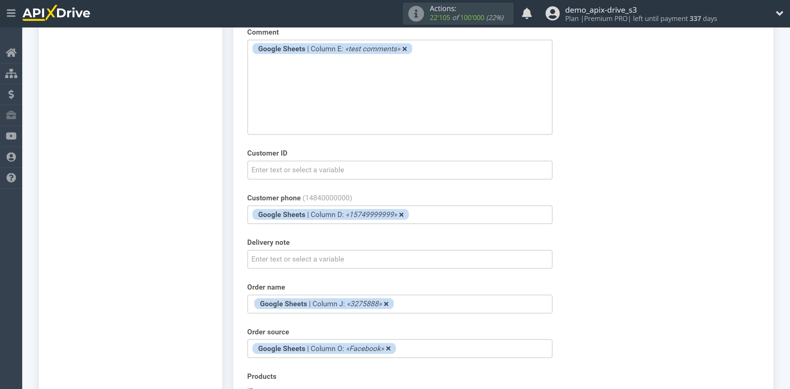 How to setup OneBox Change Order / Create Order | Assigning Fields