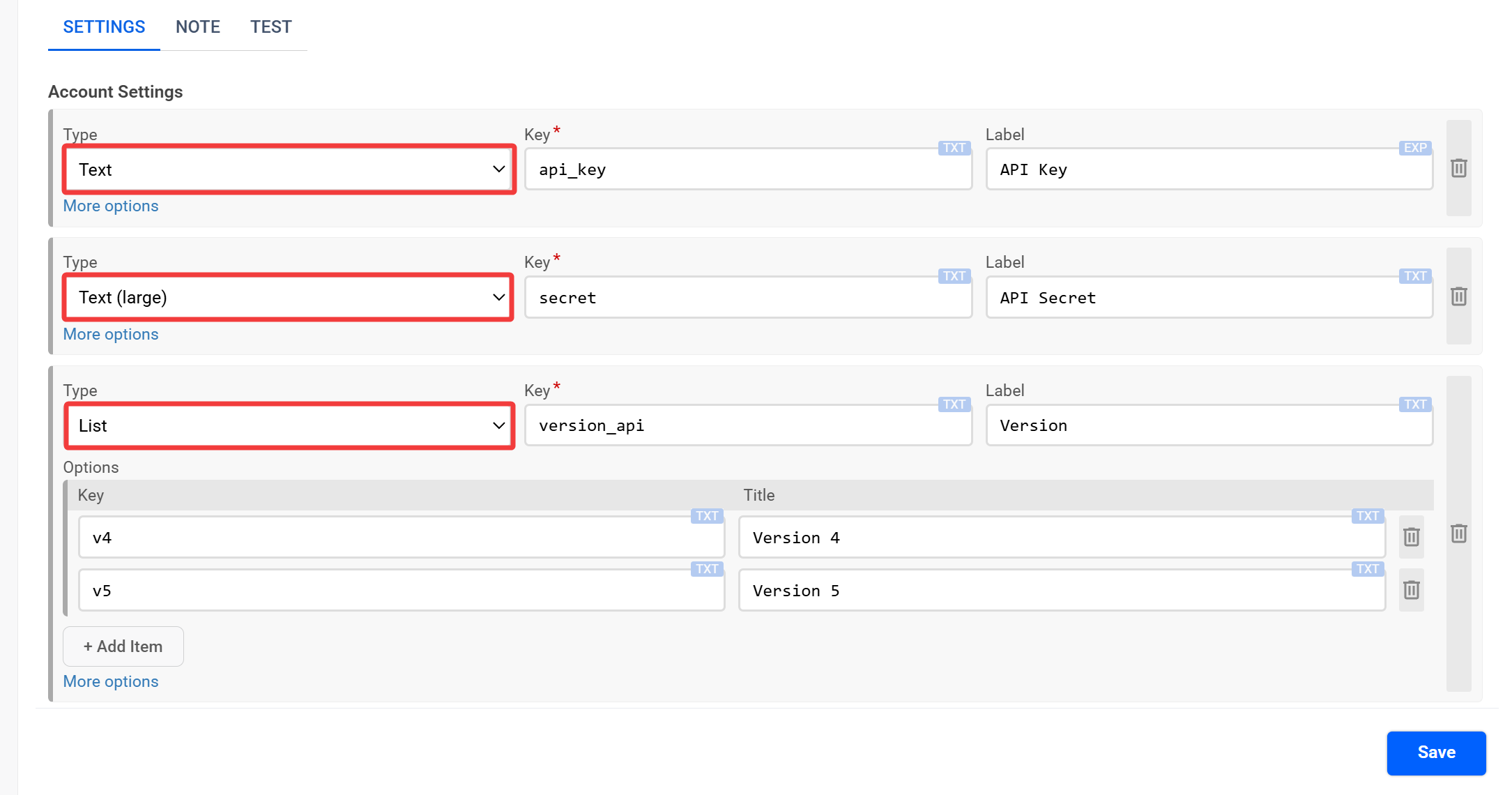Custom | Заповнення типів полів Custom | Заповнення типів полів