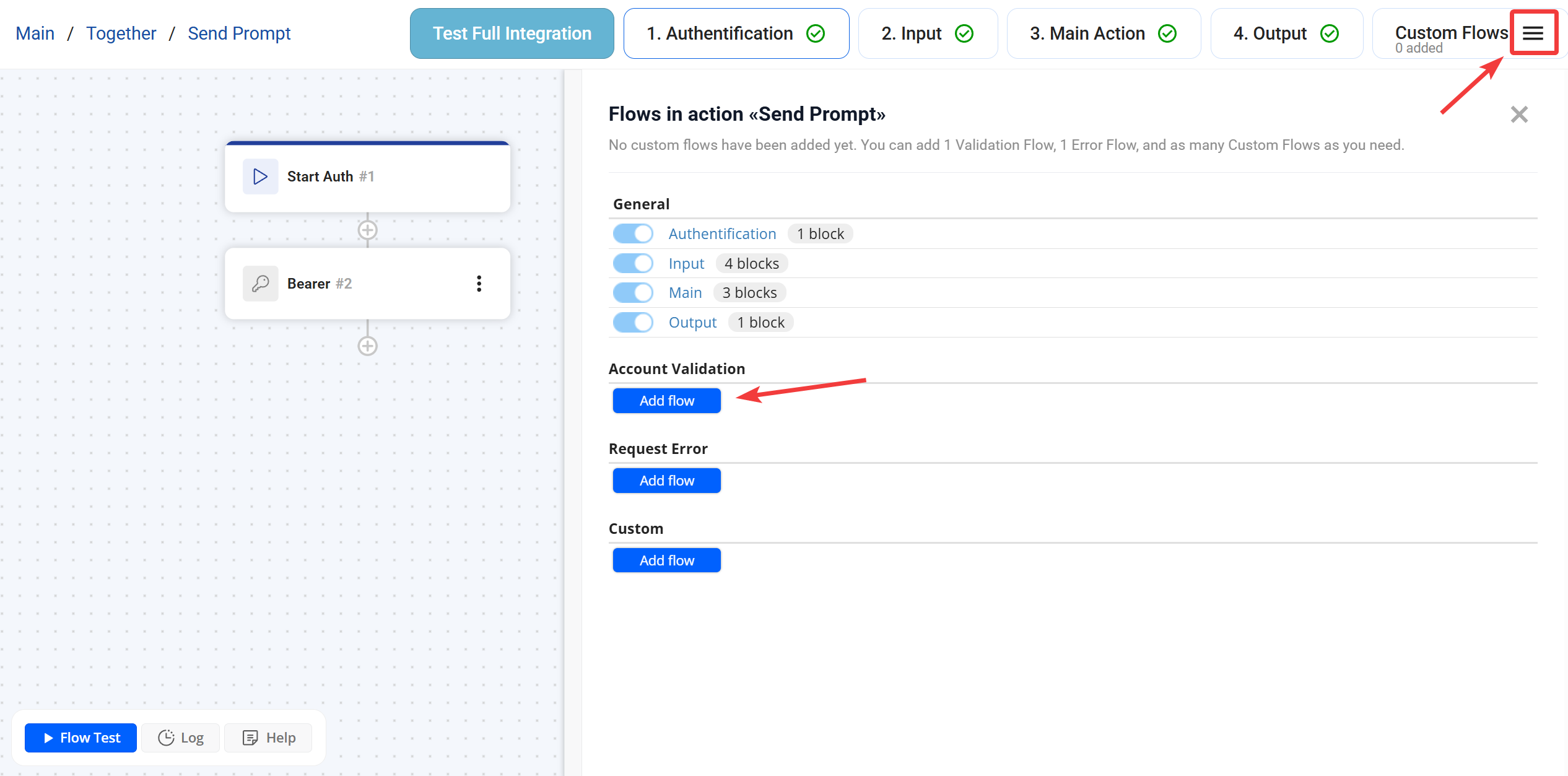 Set Validation Result | Додавання&nbsp;Account Validation