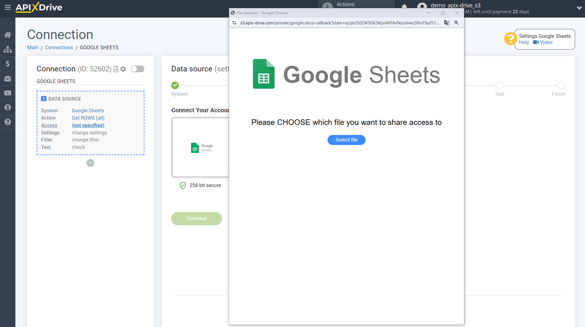 Setting Search to Verification E-MAIL Clearout in Google Sheets | Select a Google account to connect Setting Search to Verification E-MAIL Clearout in Google Sheets | Select a Google account to connect
