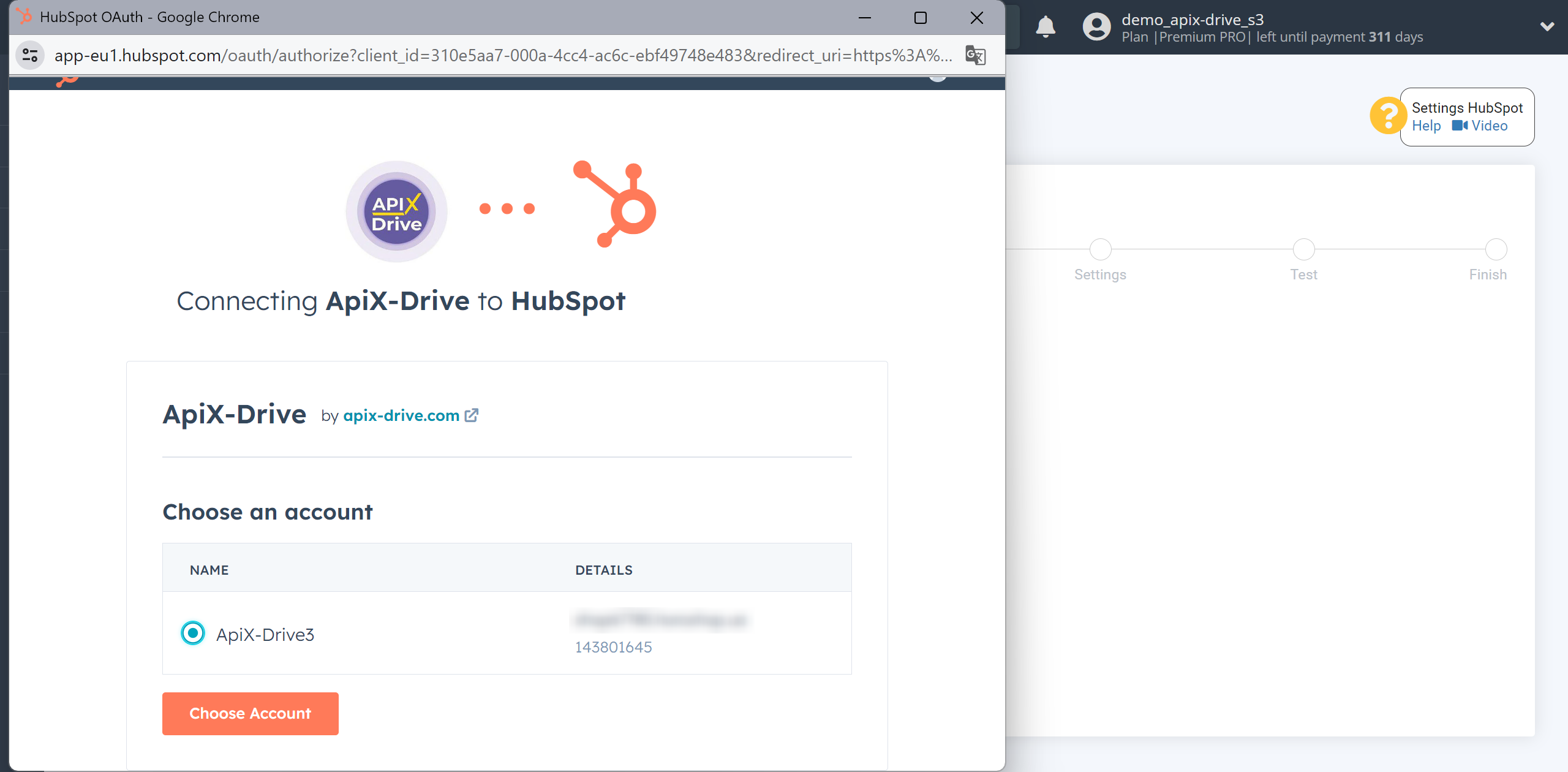 How to setup HubSpot Update Deal / Create Deal | Account conection