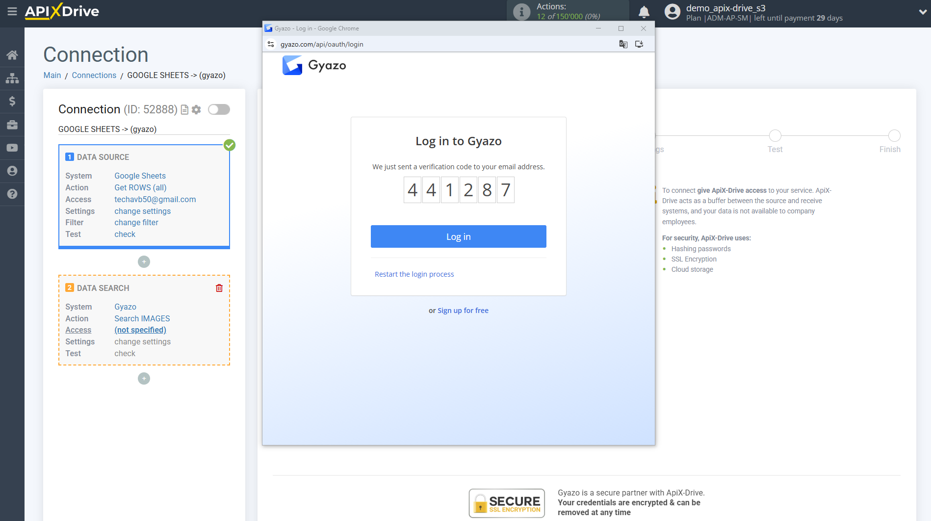 Setting up Gyazo IMAGES Search in Google Sheets | Account connection Setting up Gyazo IMAGES Search in Google Sheets | Account connection