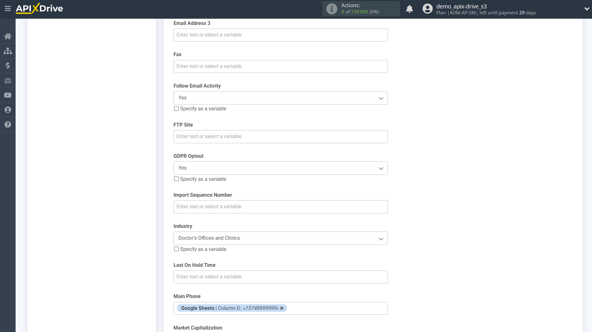 How to setup Microsoft Dynamics 365 Update Аccount / Create Аccount | Assigning Fields How to setup Microsoft Dynamics 365 Update Аccount / Create Аccount | Assigning Fields