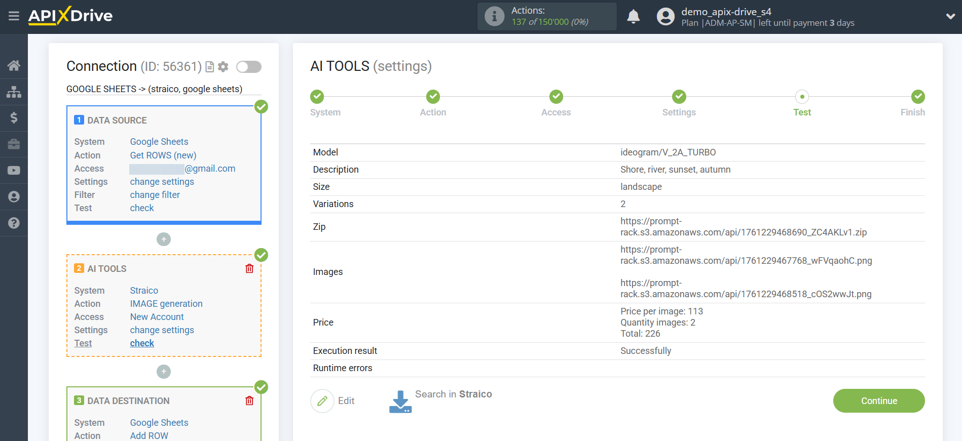 Setting up Straico in Google Sheets | Test Data Setting up Straico in Google Sheets | Test Data