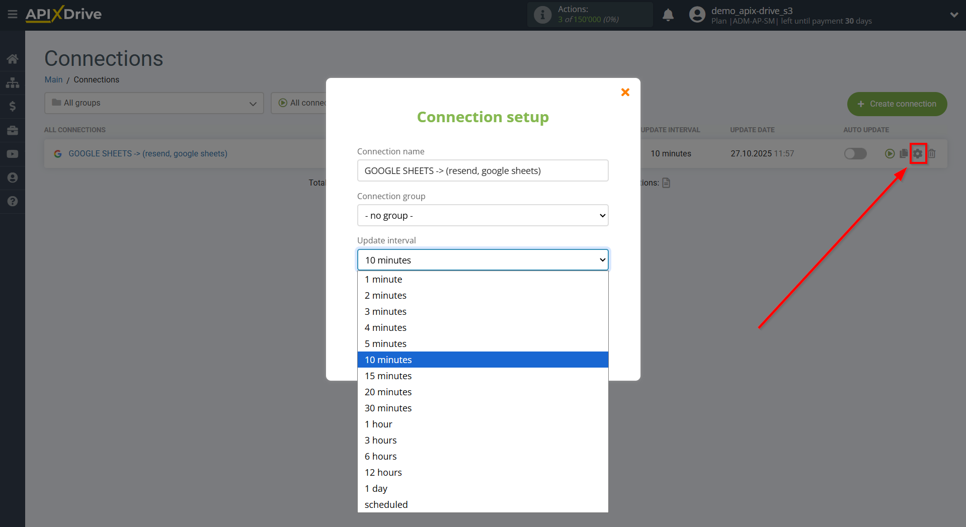 Setting up Resend Contact Search in Google Sheets | Update interval Setting up Resend Contact Search in Google Sheets | Update interval