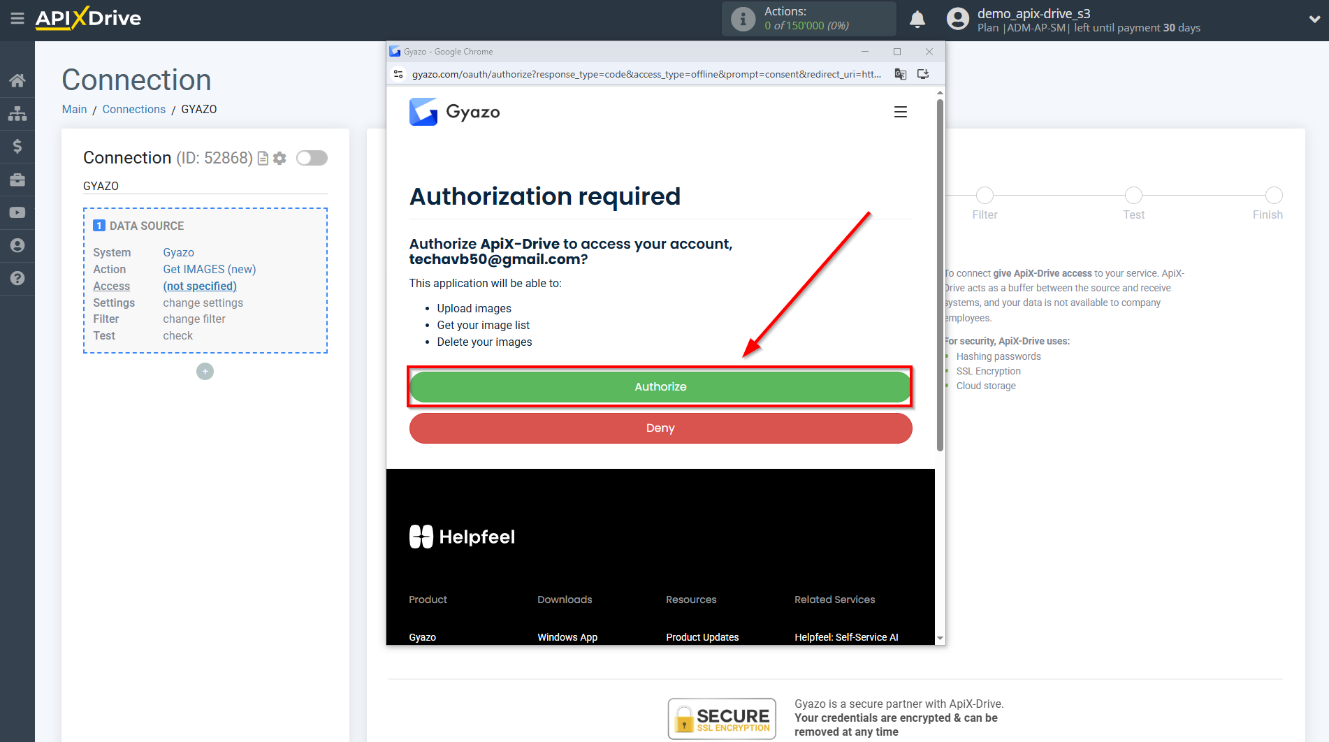 How to Connect Gyazo as Data Source | Authorization in Gyazo How to Connect Gyazo as Data Source | Authorization in Gyazo