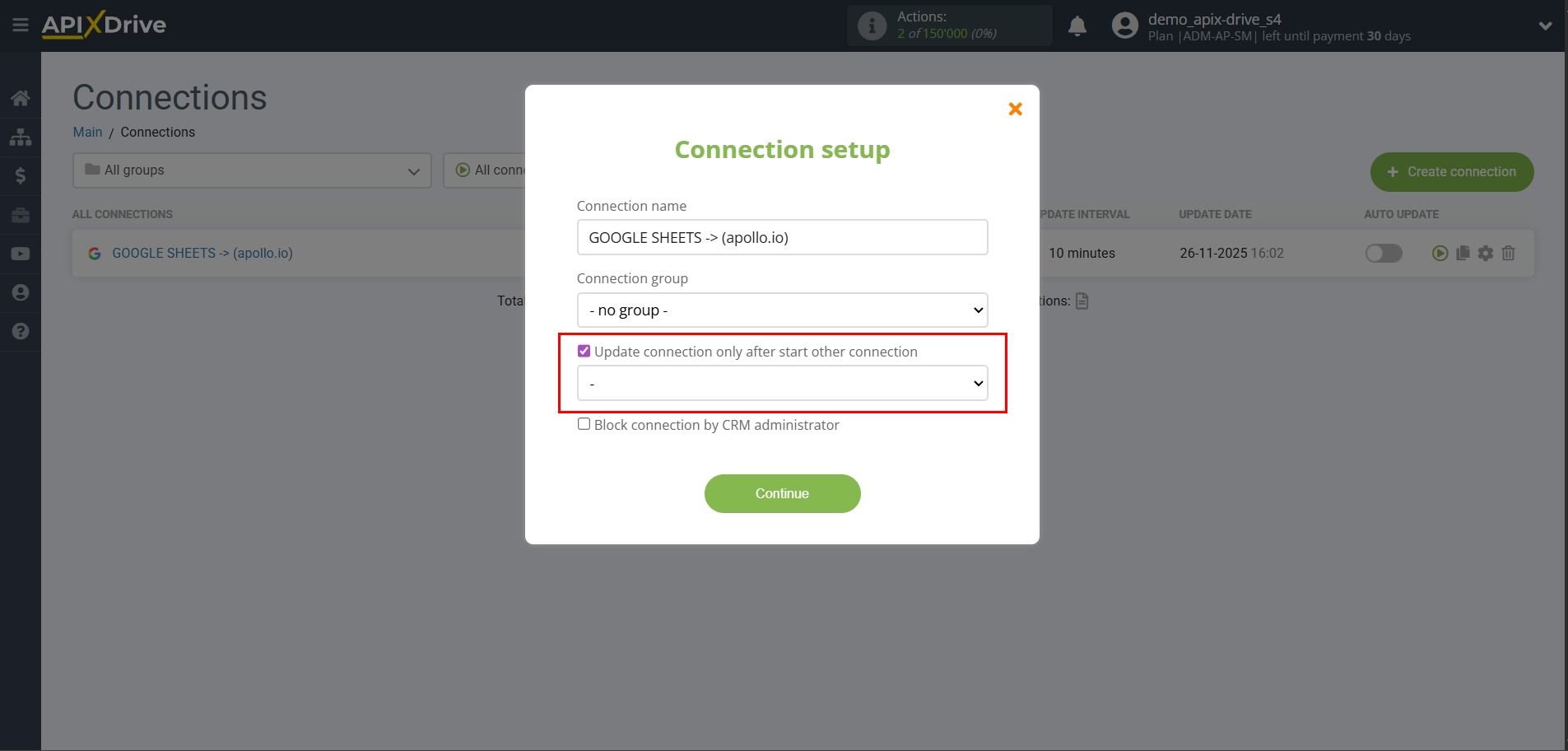 How to Connect Apollo.io to Apps as Data Destination | Update Priority How to Connect Apollo.io to Apps as Data Destination | Update Priority