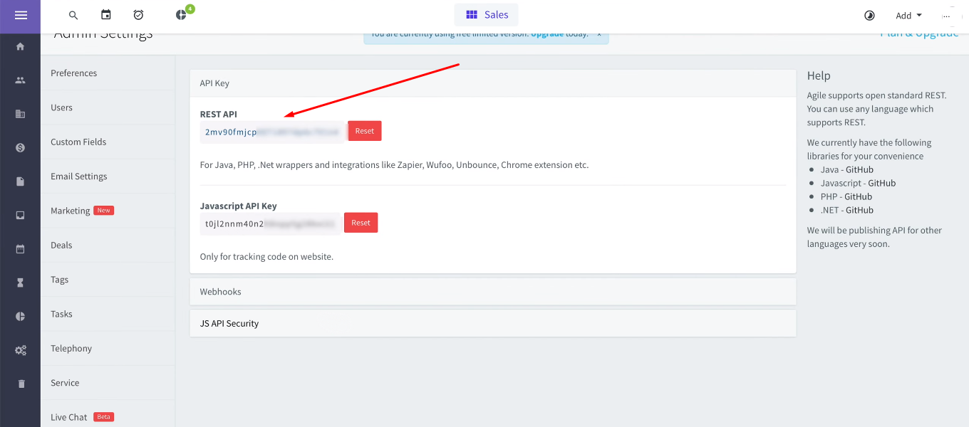 How to set up Facebook and Agile CRM integration