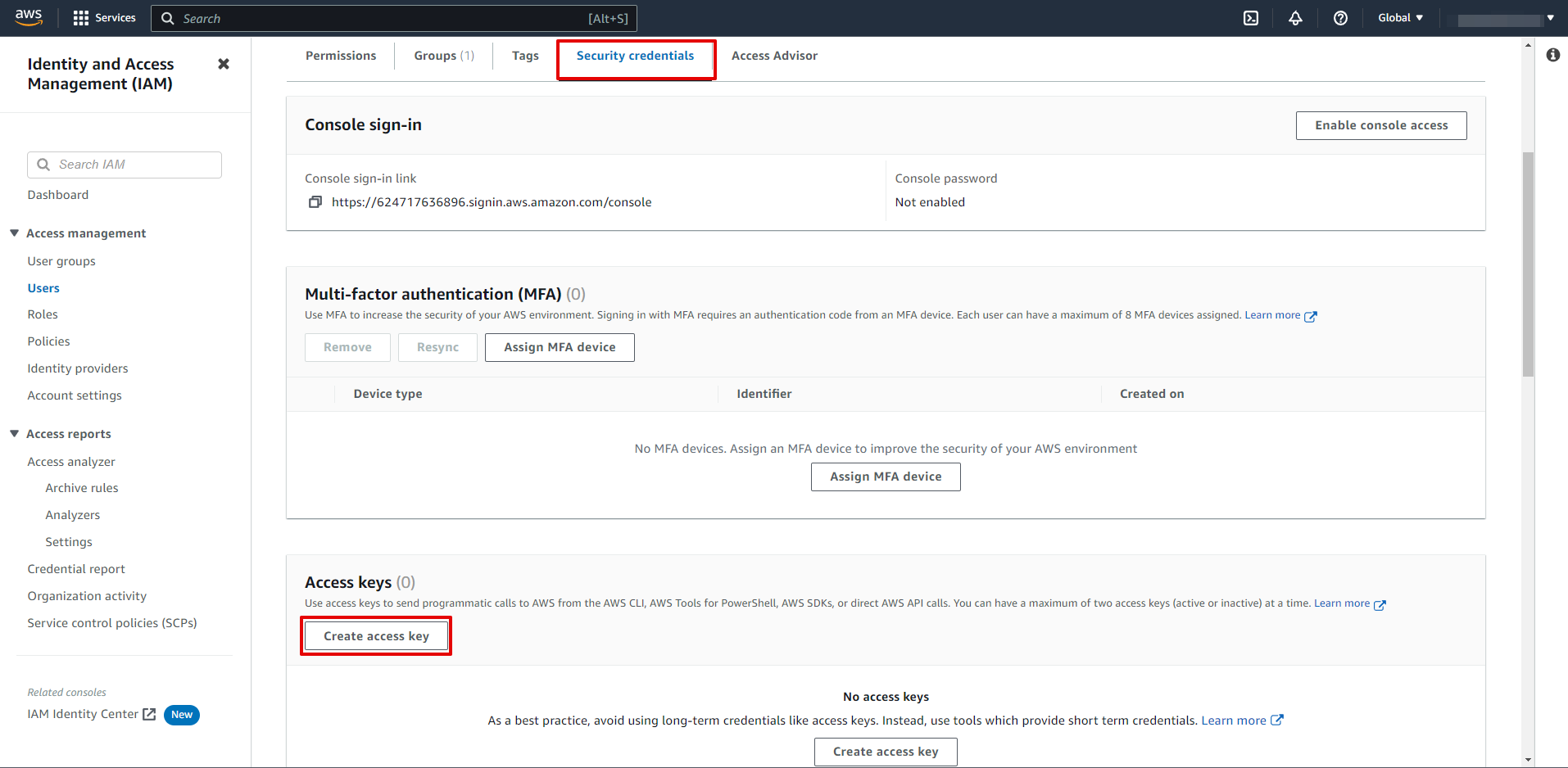 How to Connect Amazon DynamoDB as Data Destination |  Connection setup