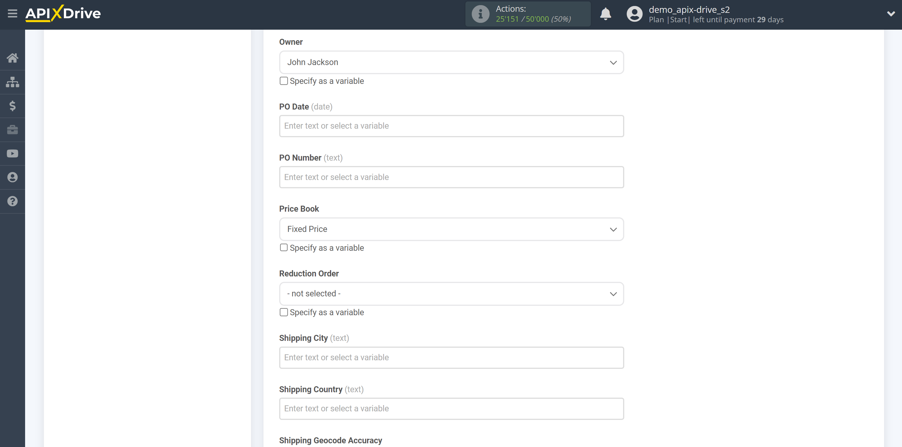 How to Connect Salesforce CRM as Data Destination | Assigning Fields