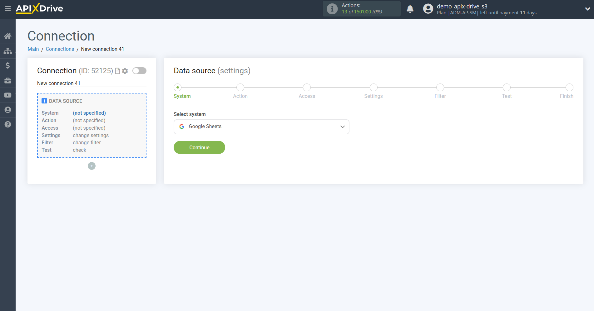 How to setup Messaggio Update Contact / Add Contact | System selection a Data Source