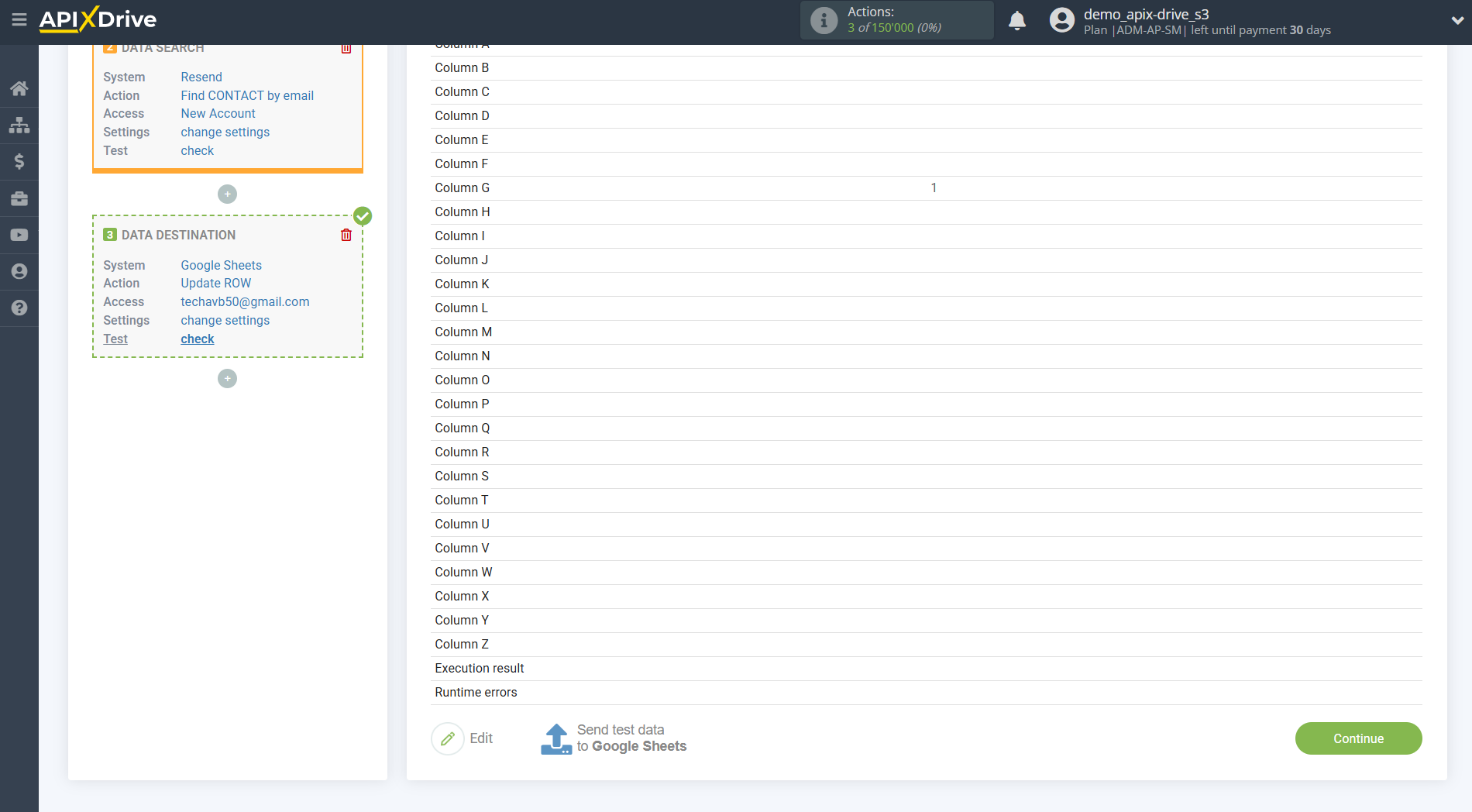Setting up Resend Contact Search in Google Sheets | Test data Setting up Resend Contact Search in Google Sheets | Test data
