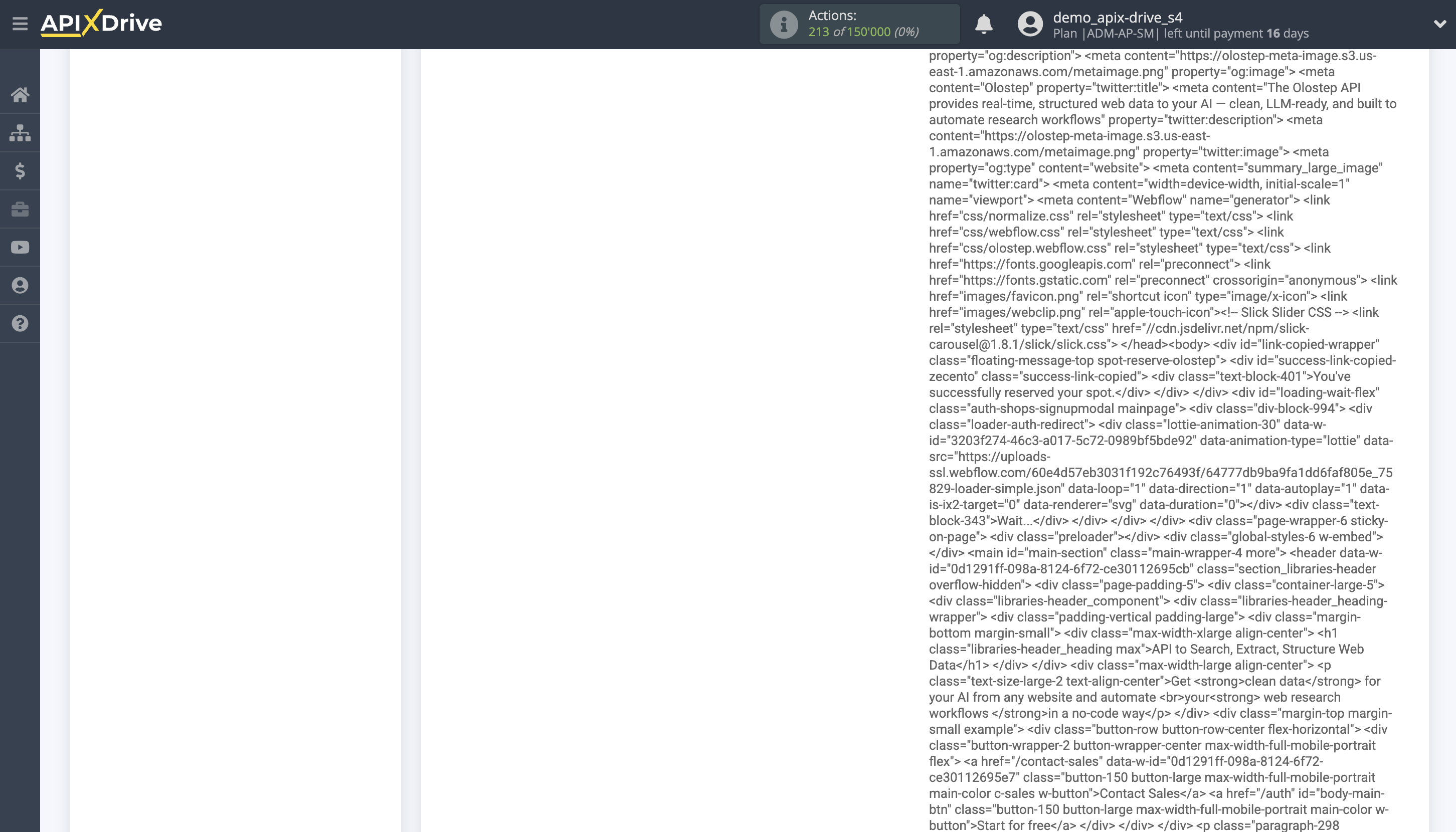 Setting up an Olostep Item Search in Google Sheets | Test data Setting up an Olostep Item Search in Google Sheets | Test data